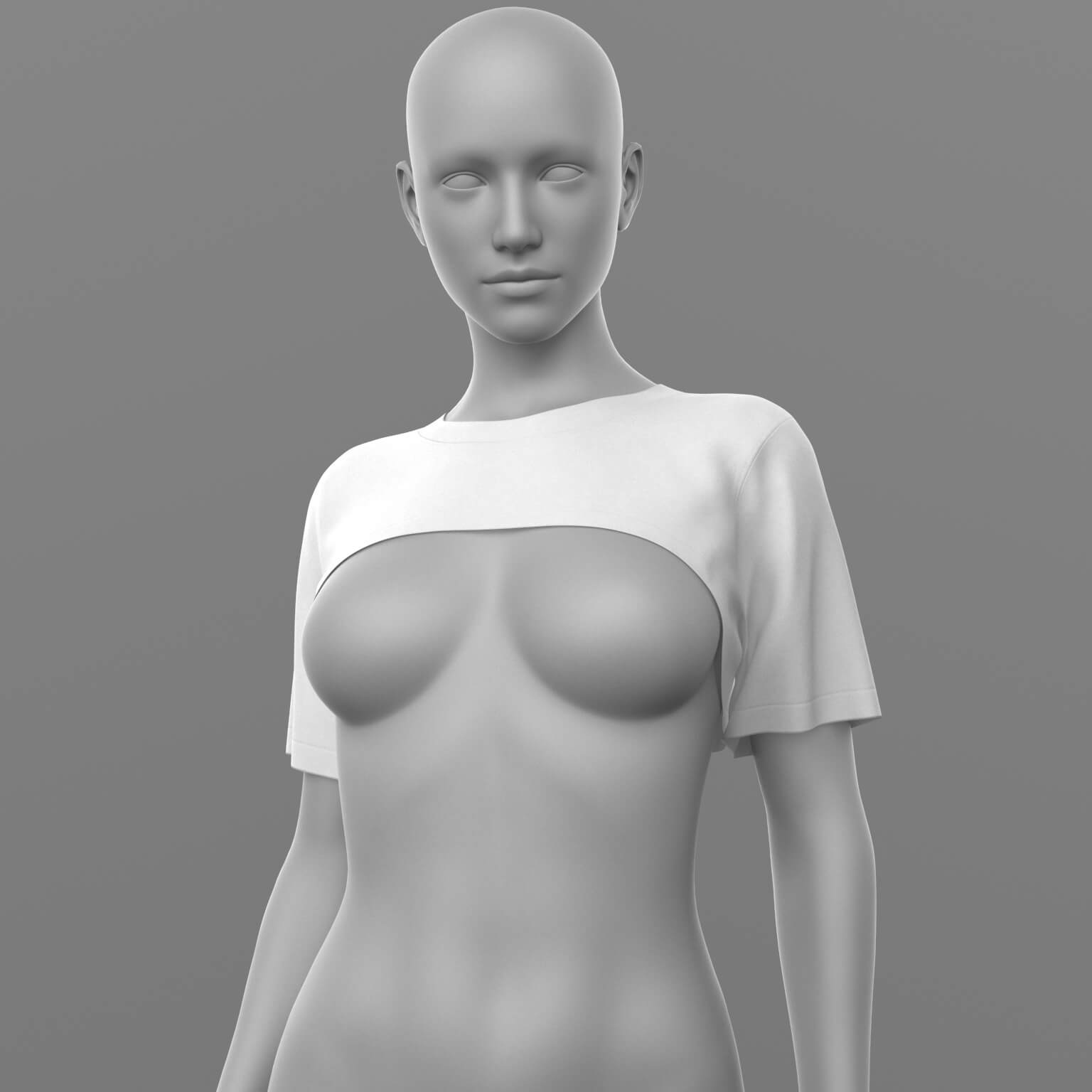 Short Shirt Top 06v and Lace Panties G8 Female Daz Content