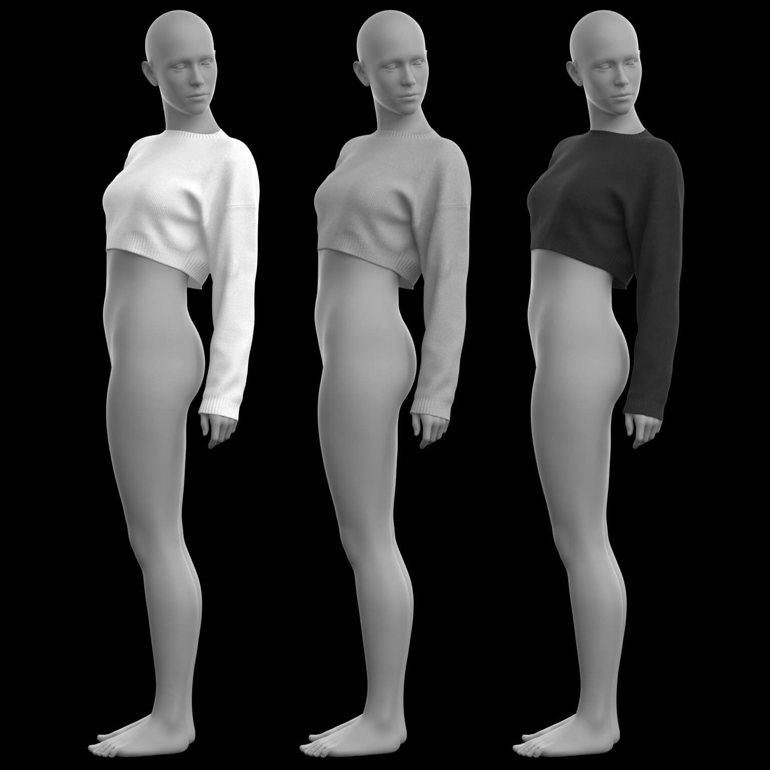 Short Sweater 2v G9 Daz Content