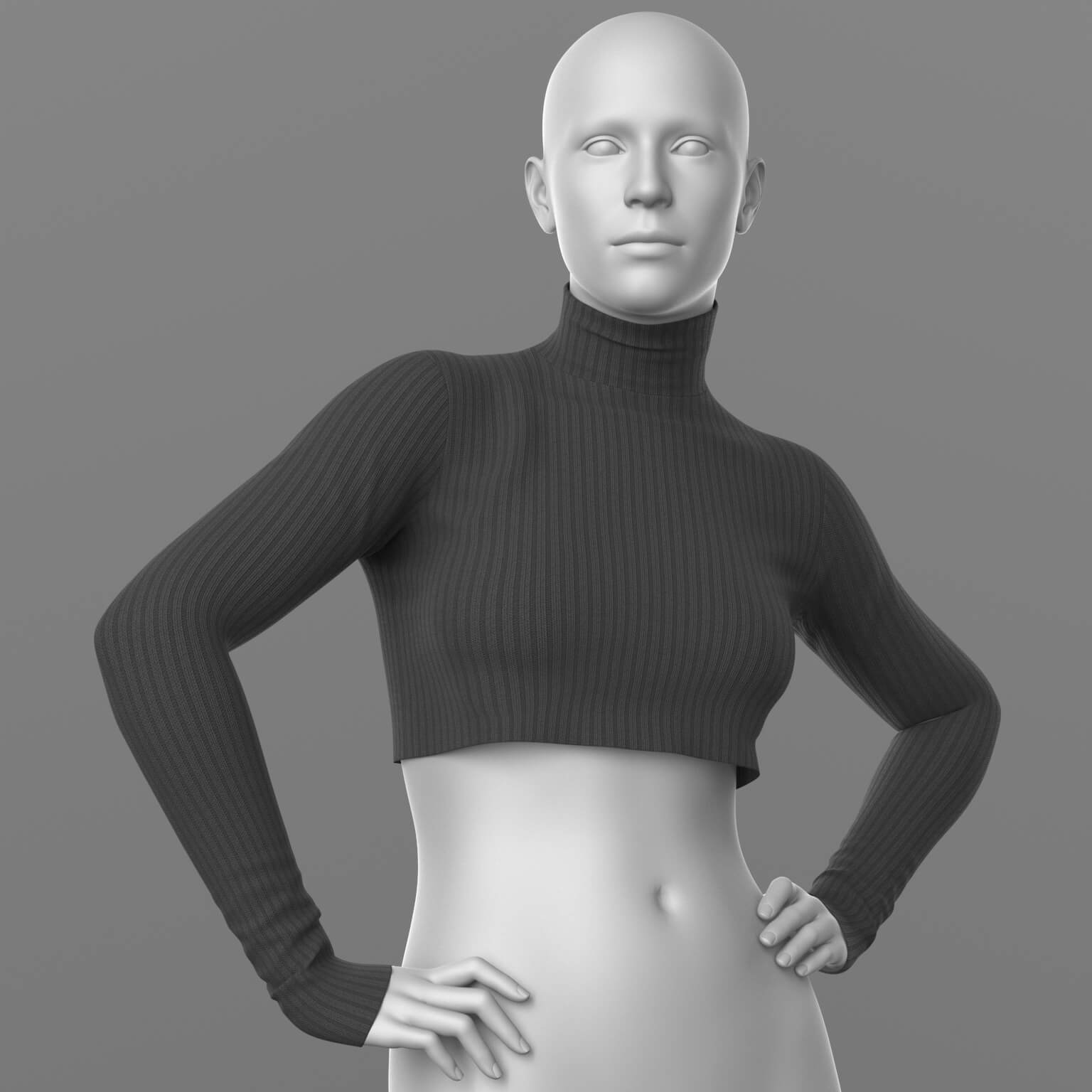 Short Sweater and Skirt Long G9 Daz Content
