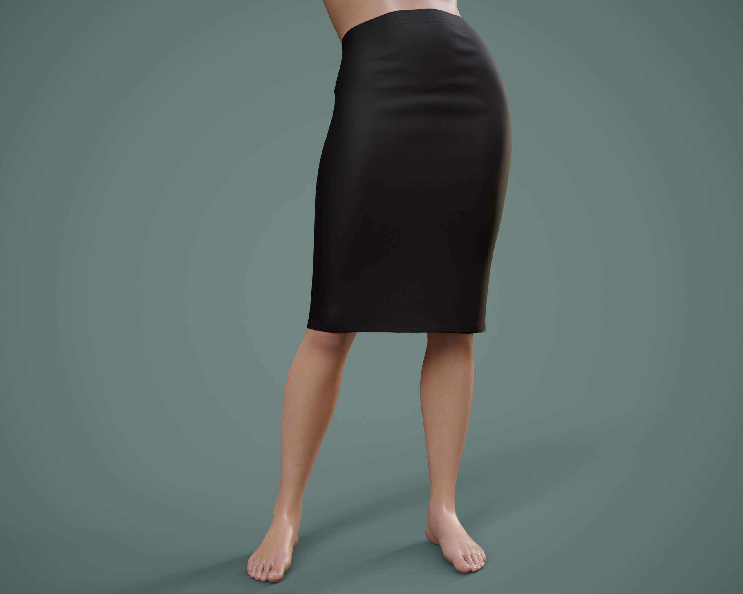 Short Sweater and Skirt Long G9 Daz Content