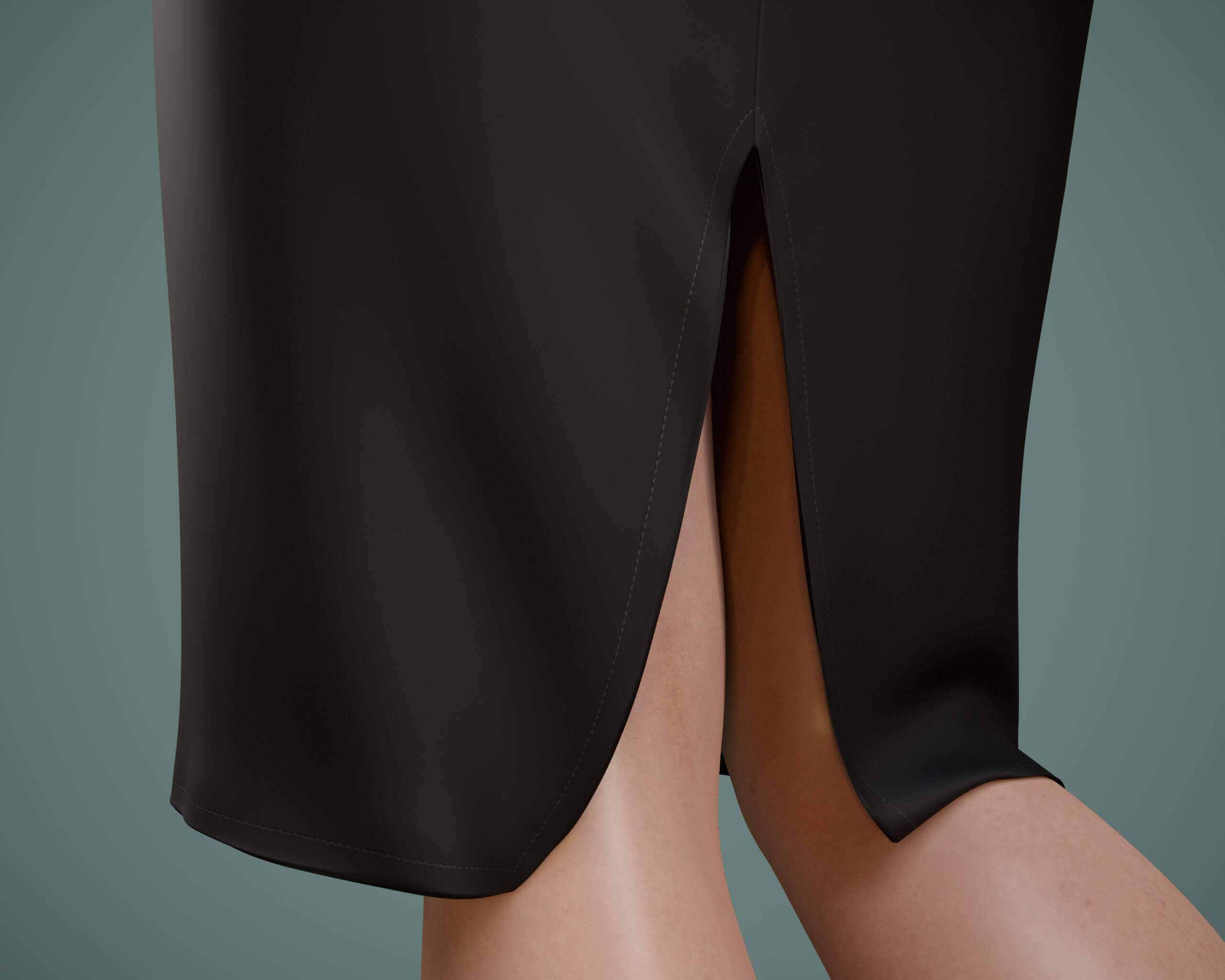 Short Sweater and Skirt Long G9 Daz Content