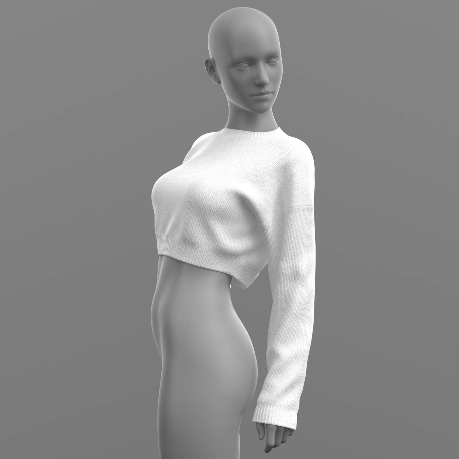 Short Sweater 2v G8 Female Daz Content