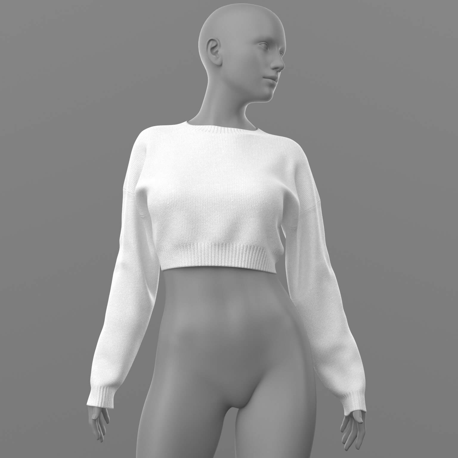 Short Sweater 2v G8 Female Daz Content
