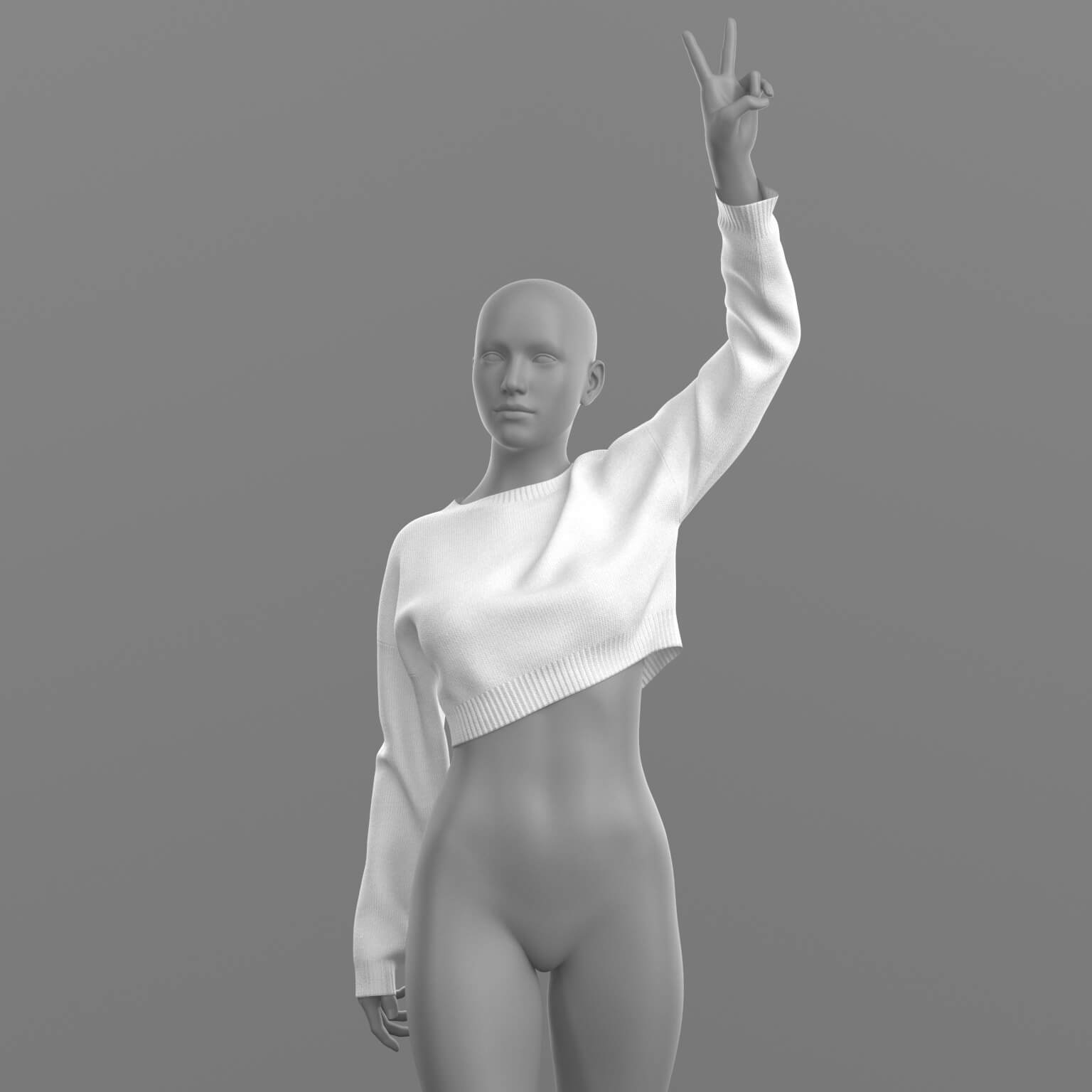 Short Sweater 2v G8 Female Daz Content