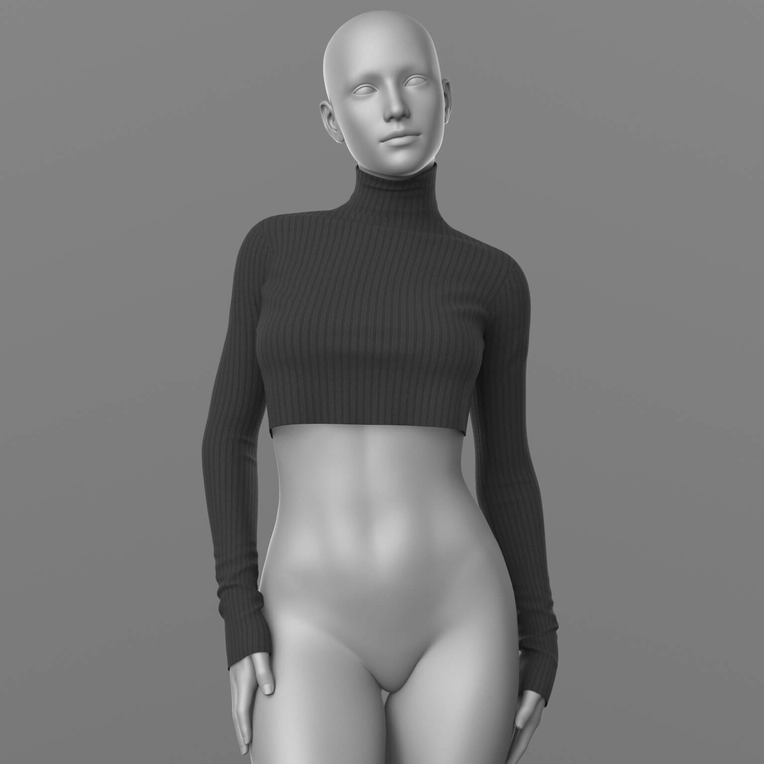 Short Sweater and Skirt Long G8F Daz Content