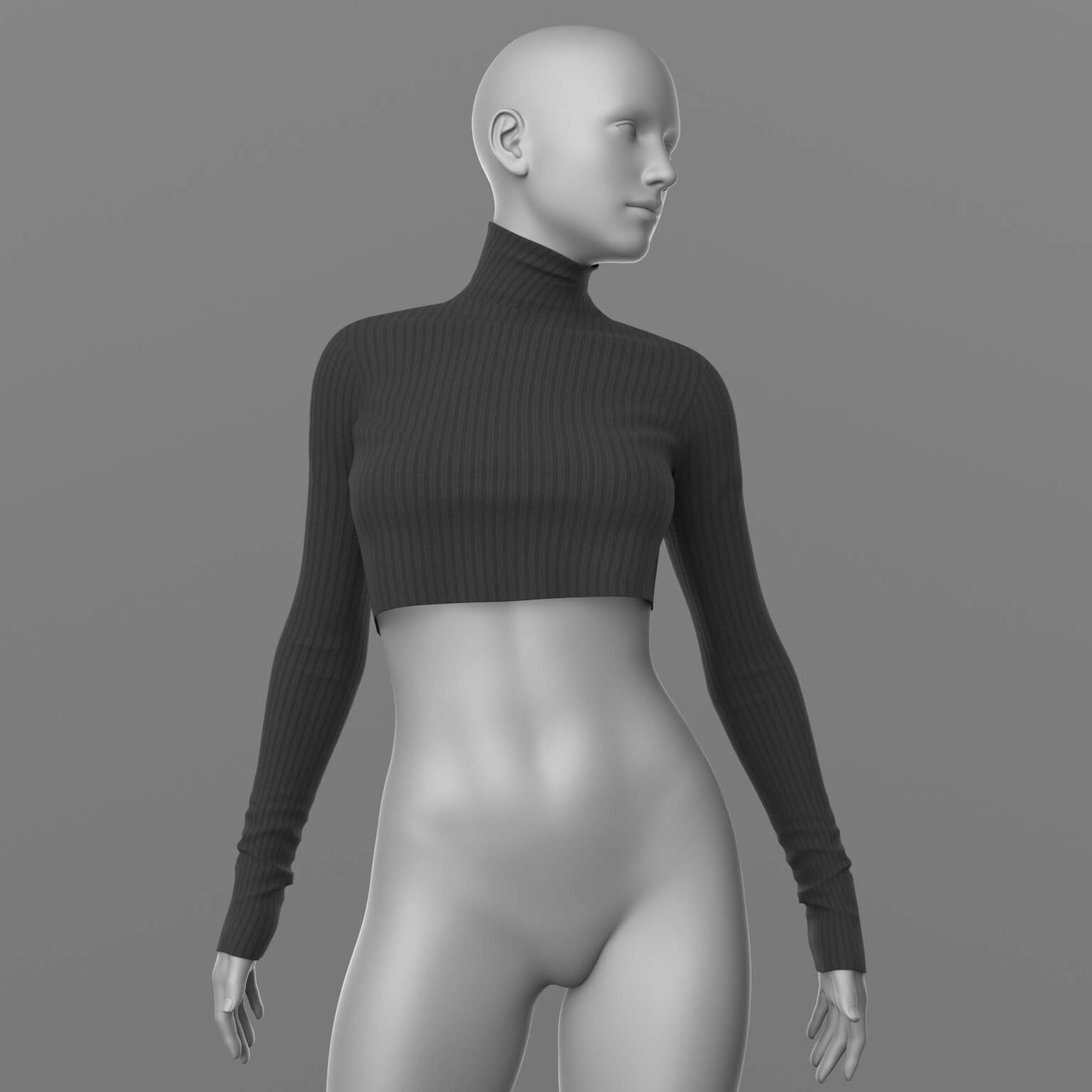 Short Sweater and Skirt Long G8F Daz Content
