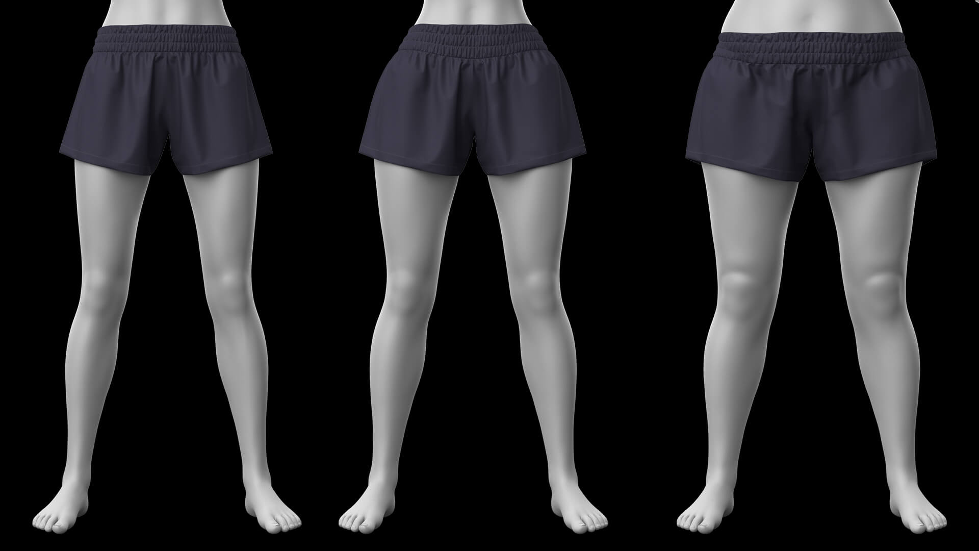 Shorts 01v G8 Female Daz Content