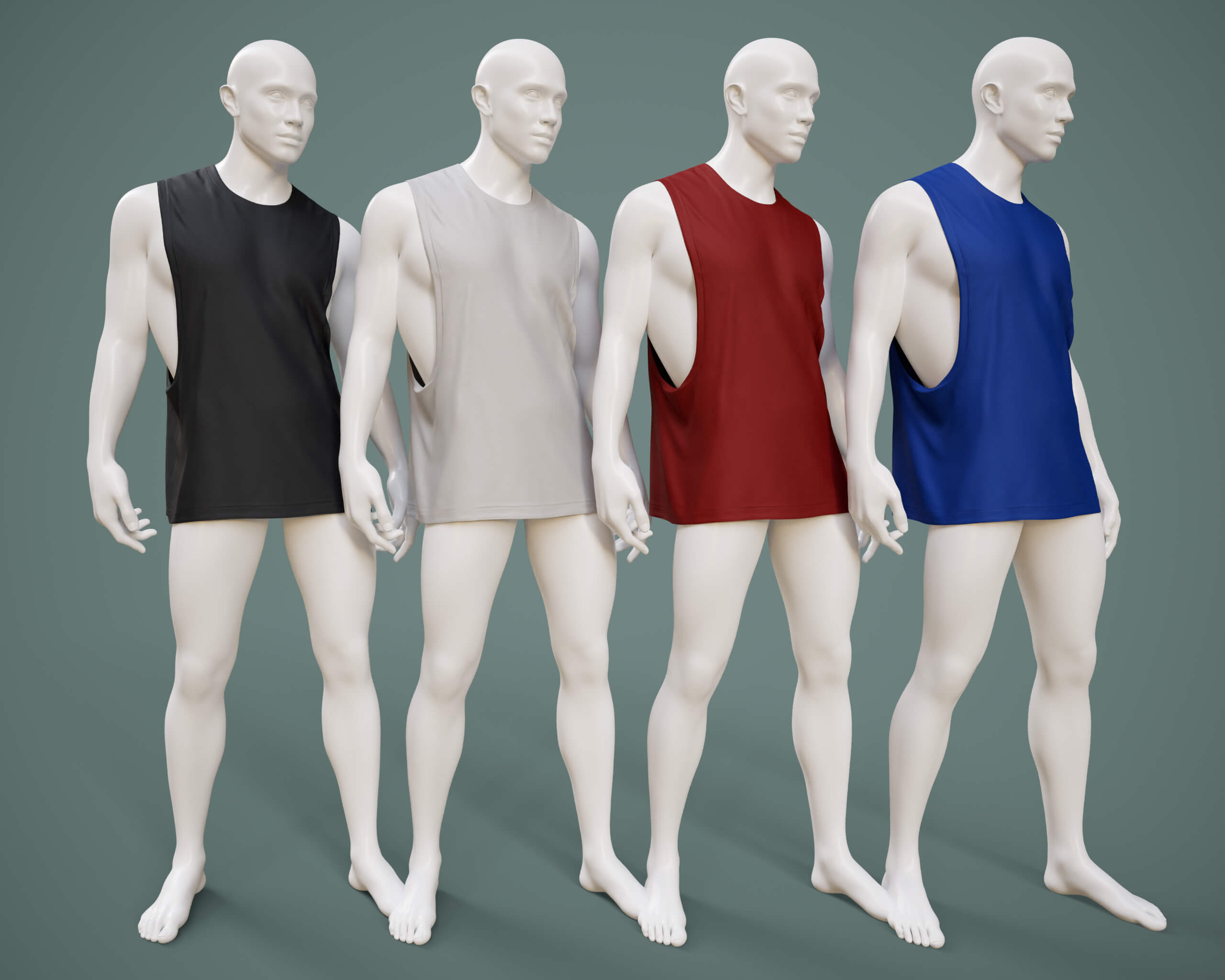 Shorts 03v and Tank Top G9 Daz Content