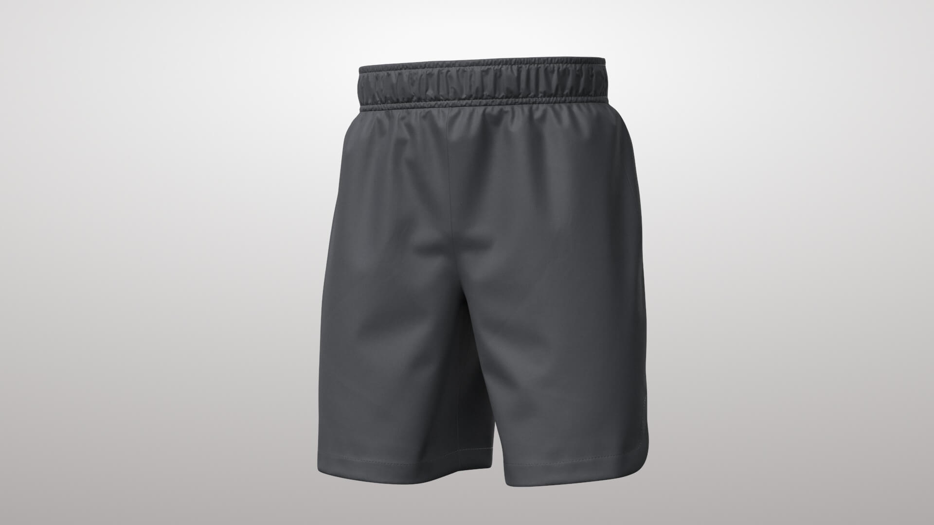 Shorts 3v 3D Model 3D Model