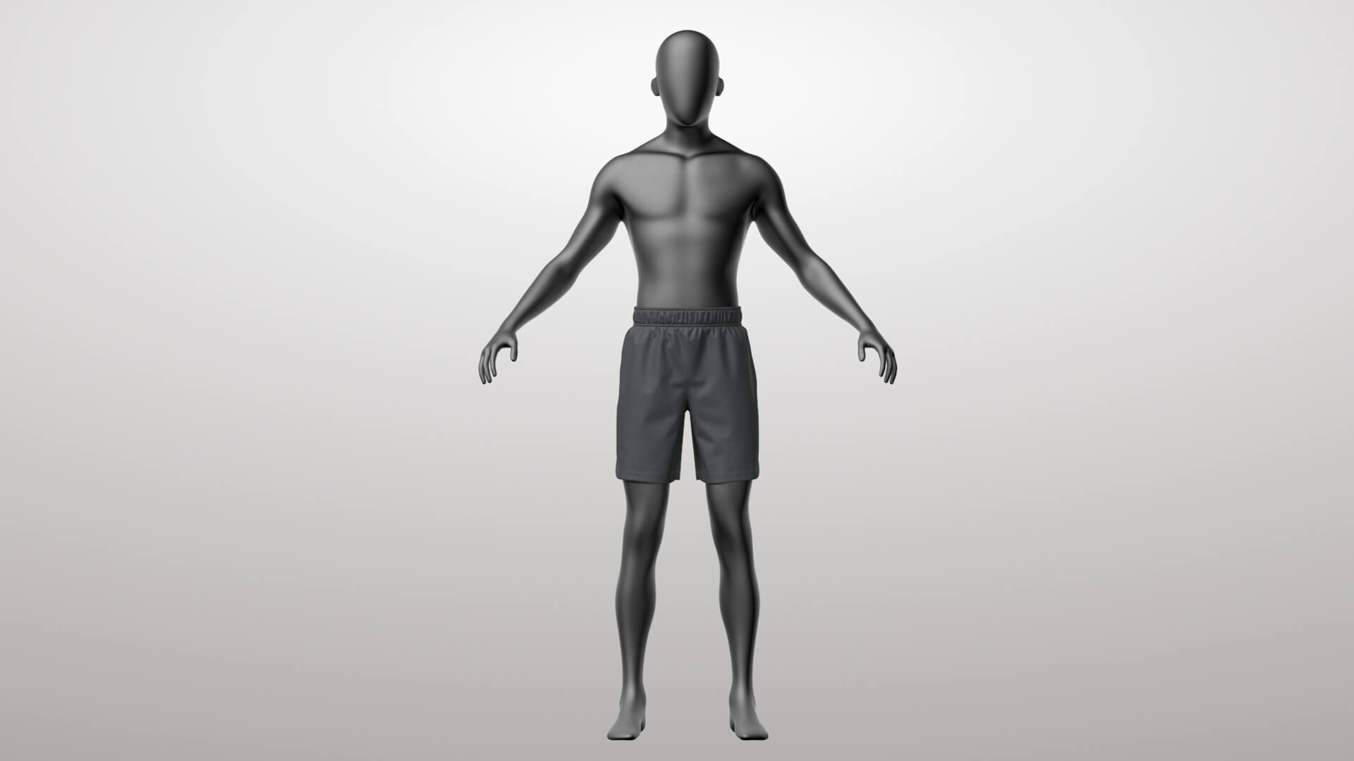 Shorts 3v 3D Model 3D Model