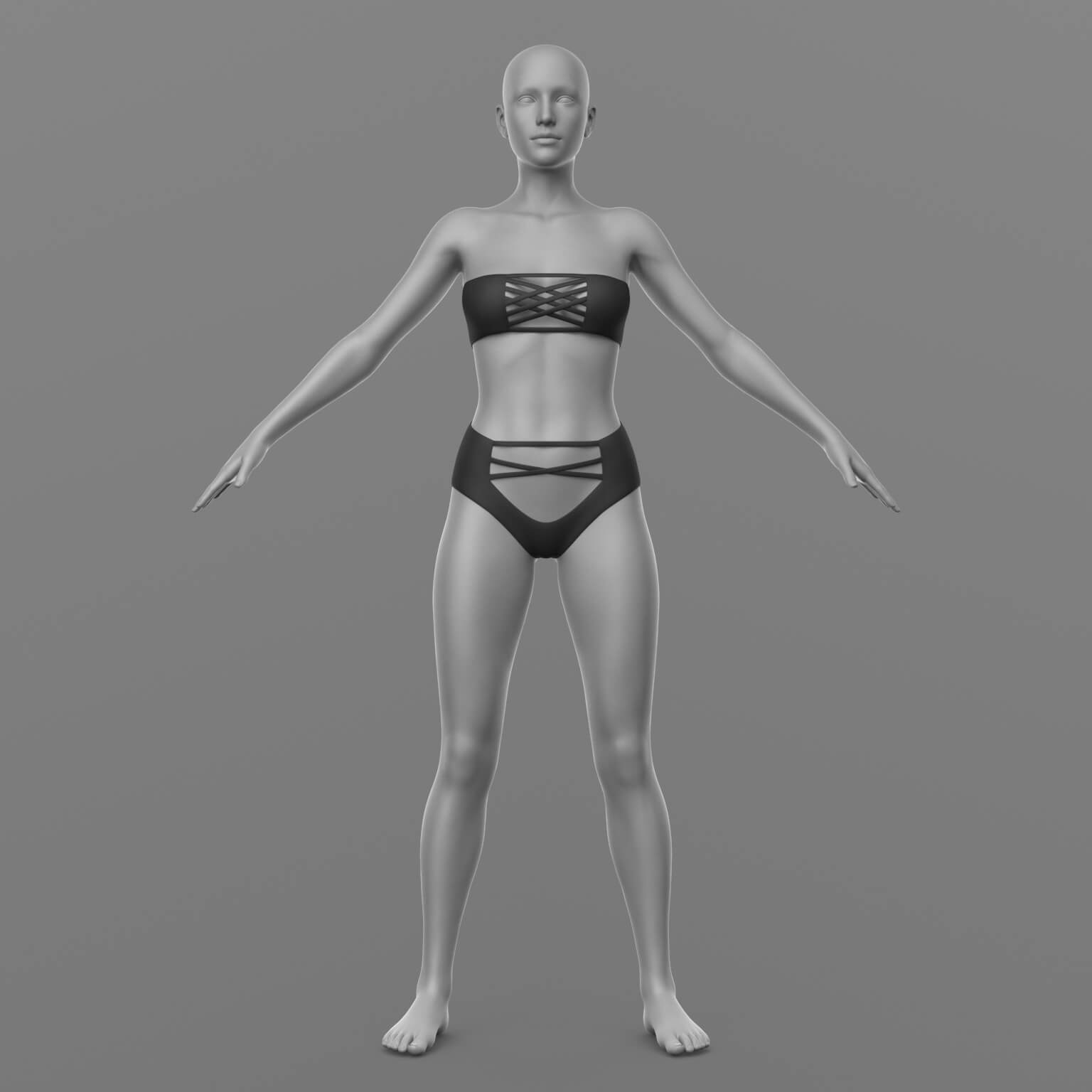 Shorts and Top G8 Female Daz Content