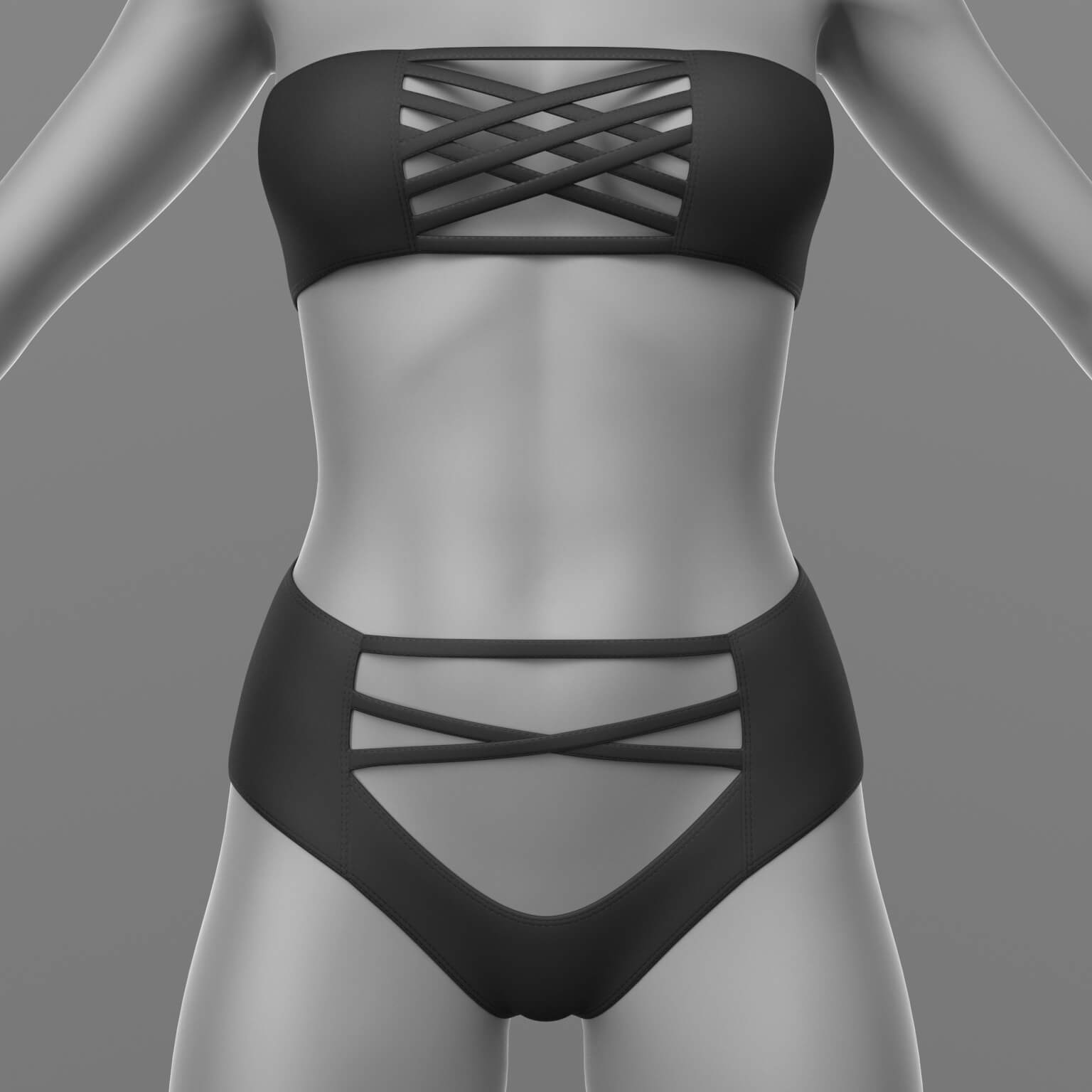 Shorts and Top G8 Female Daz Content