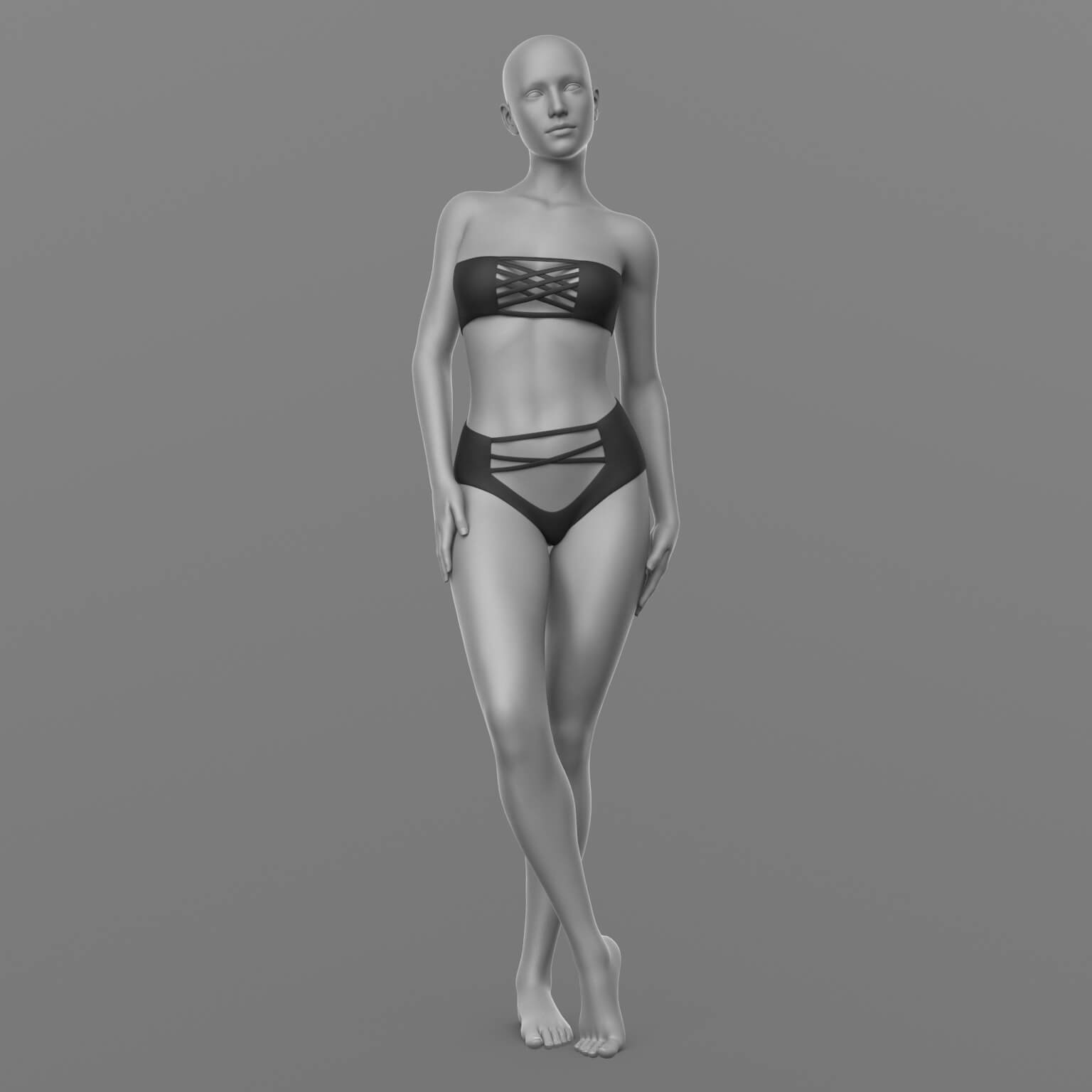 Shorts and Top G8 Female Daz Content