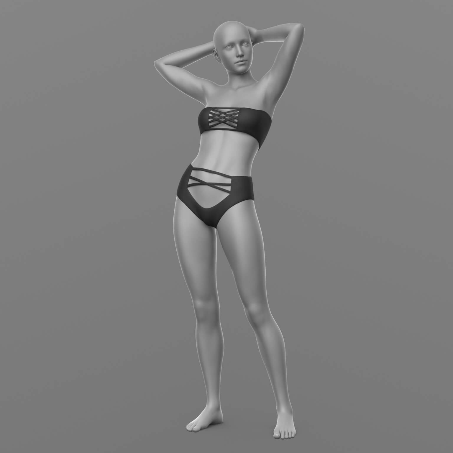 Shorts and Top G8 Female Daz Content