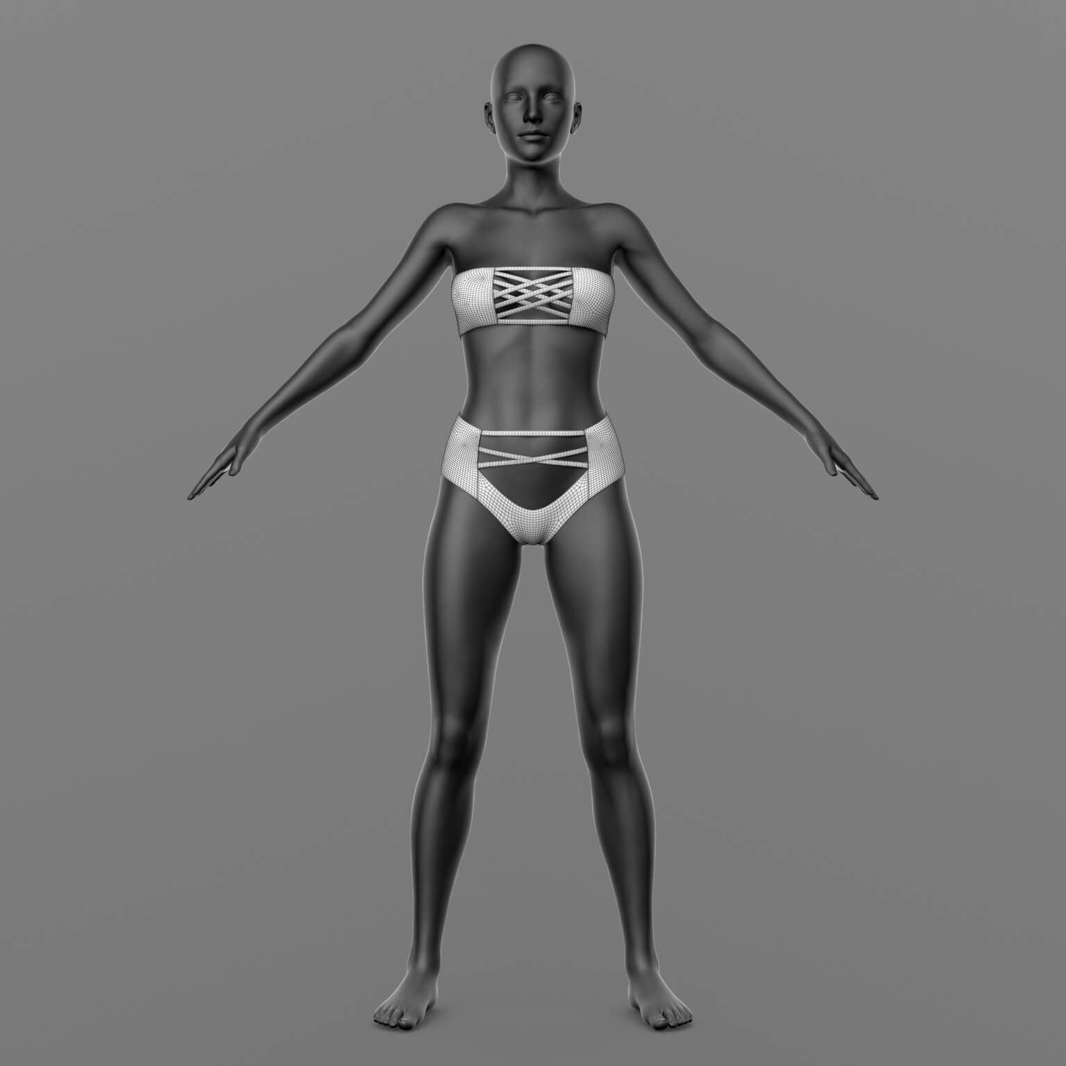 Shorts and Top G8 Female Daz Content