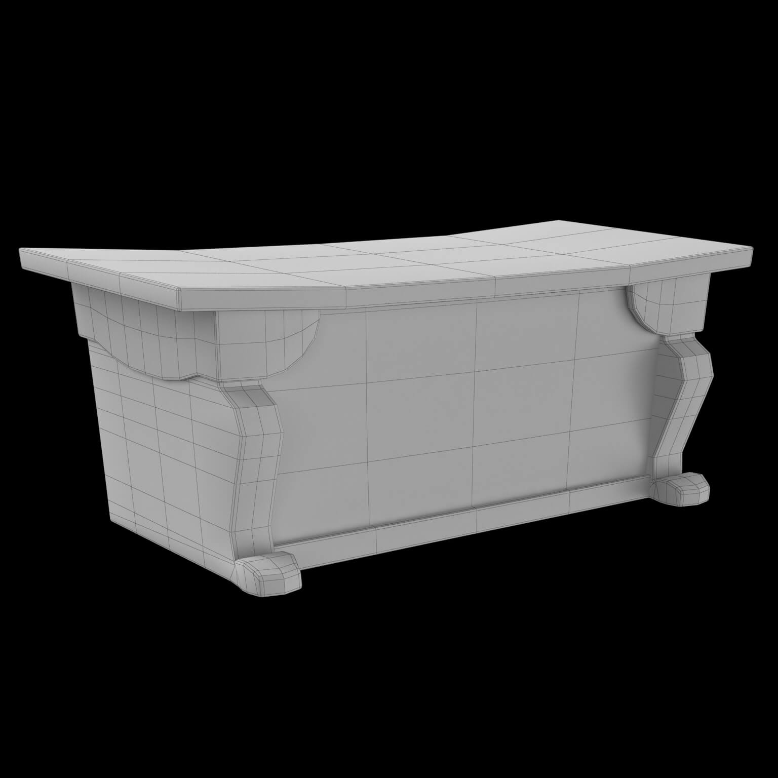 Showcase Cartoon PBR 3D Model