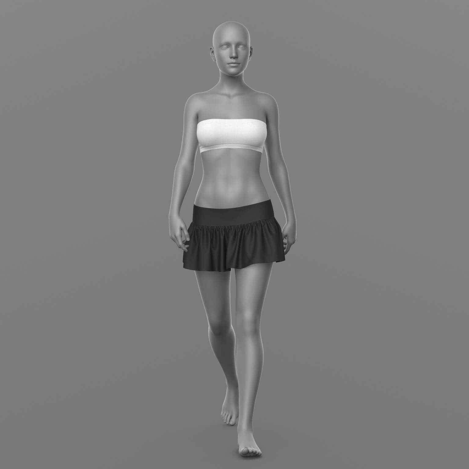 Skirt and Top G8 Female Daz Content