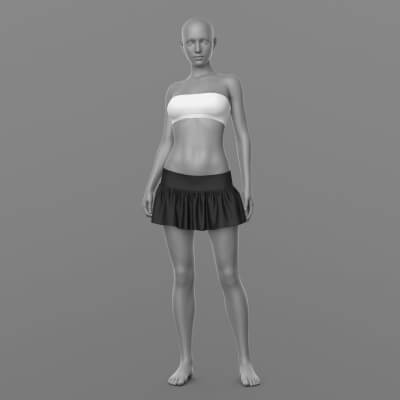 Skirt and Top G8 Female