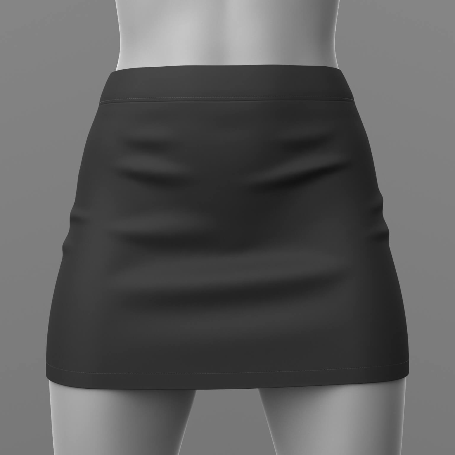 Skirt Short G8 Female Daz Content