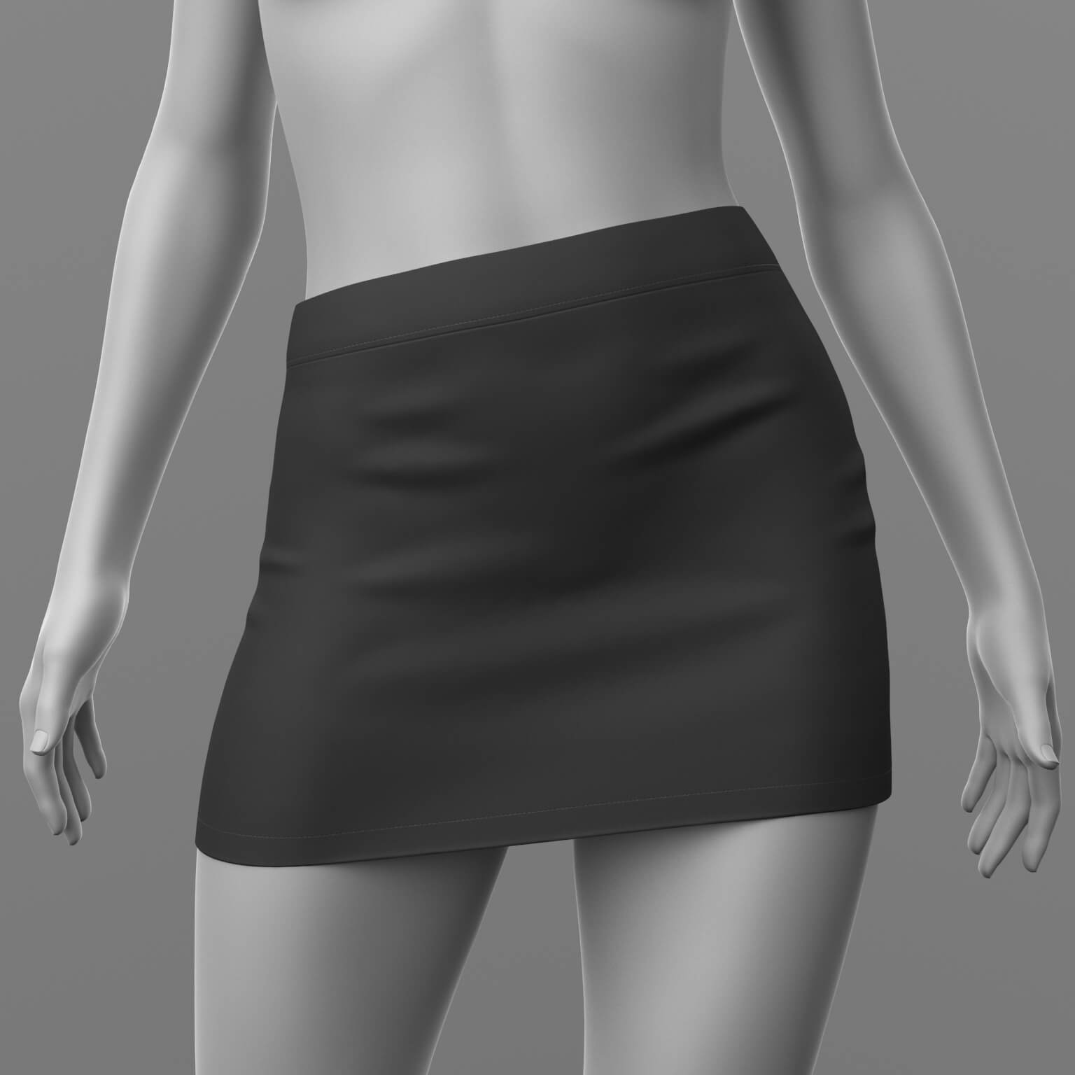 Skirt Short G8 Female Daz Content