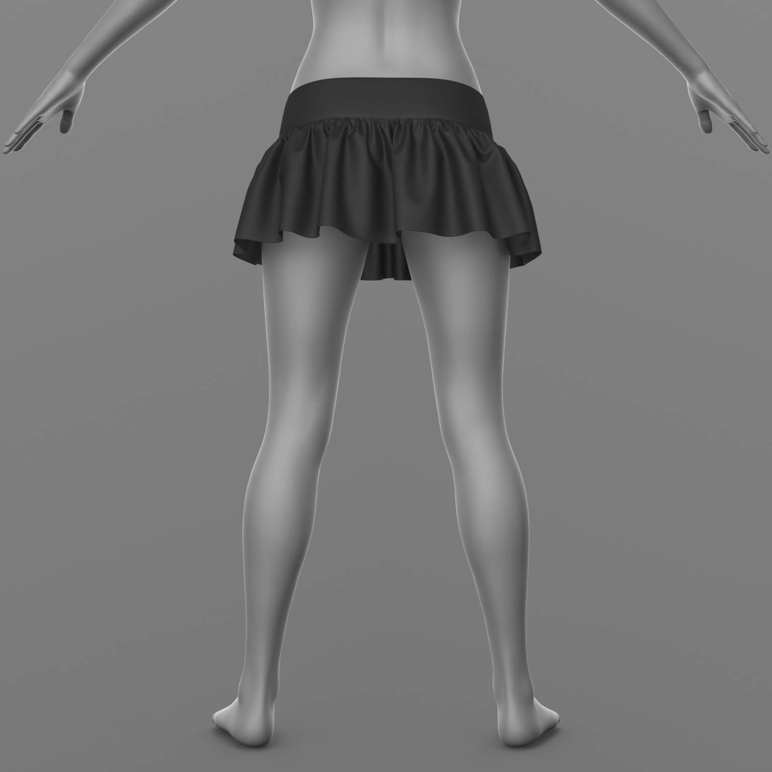 Skirt G8 Female Daz Content