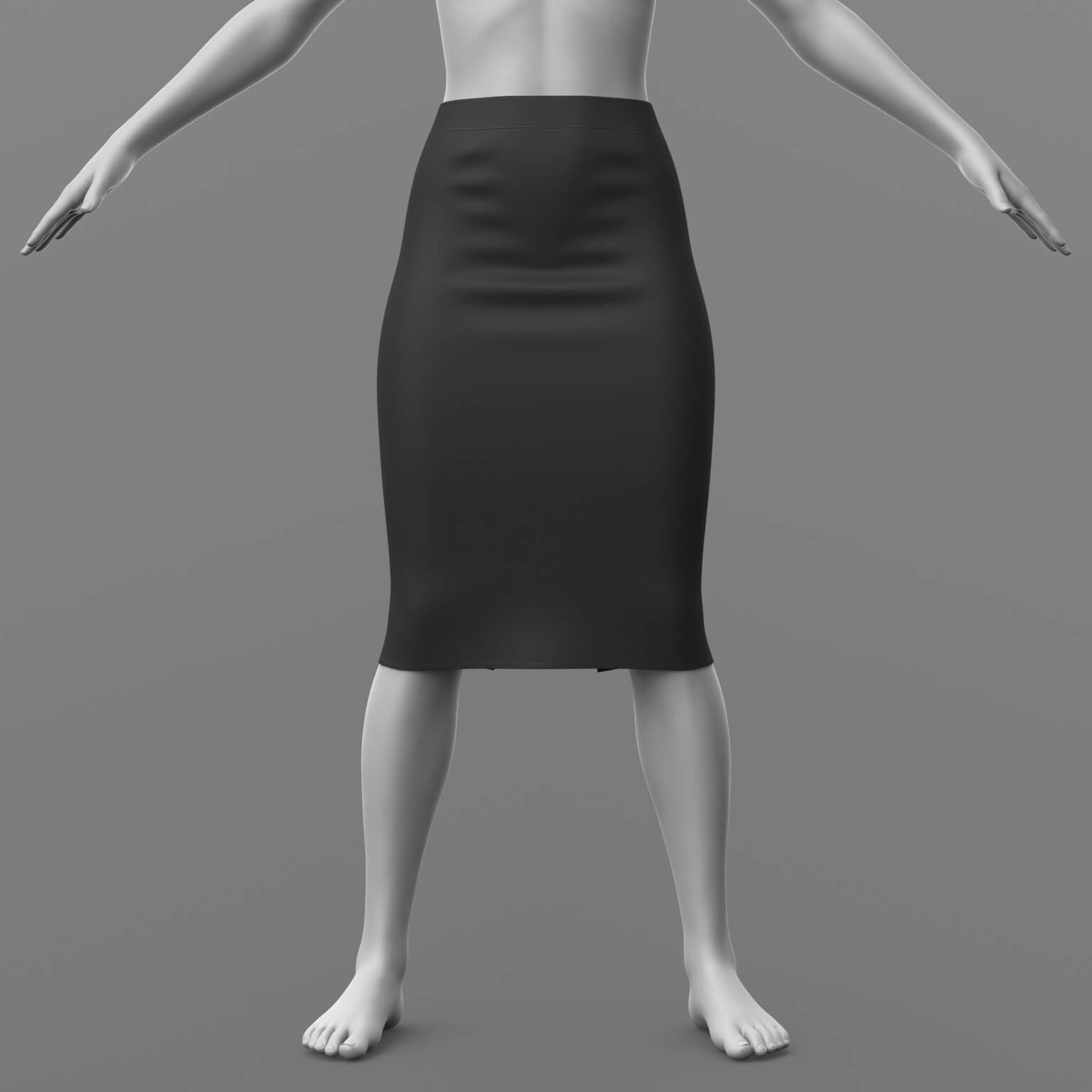 Short Sweater and Skirt Long G8F Daz Content