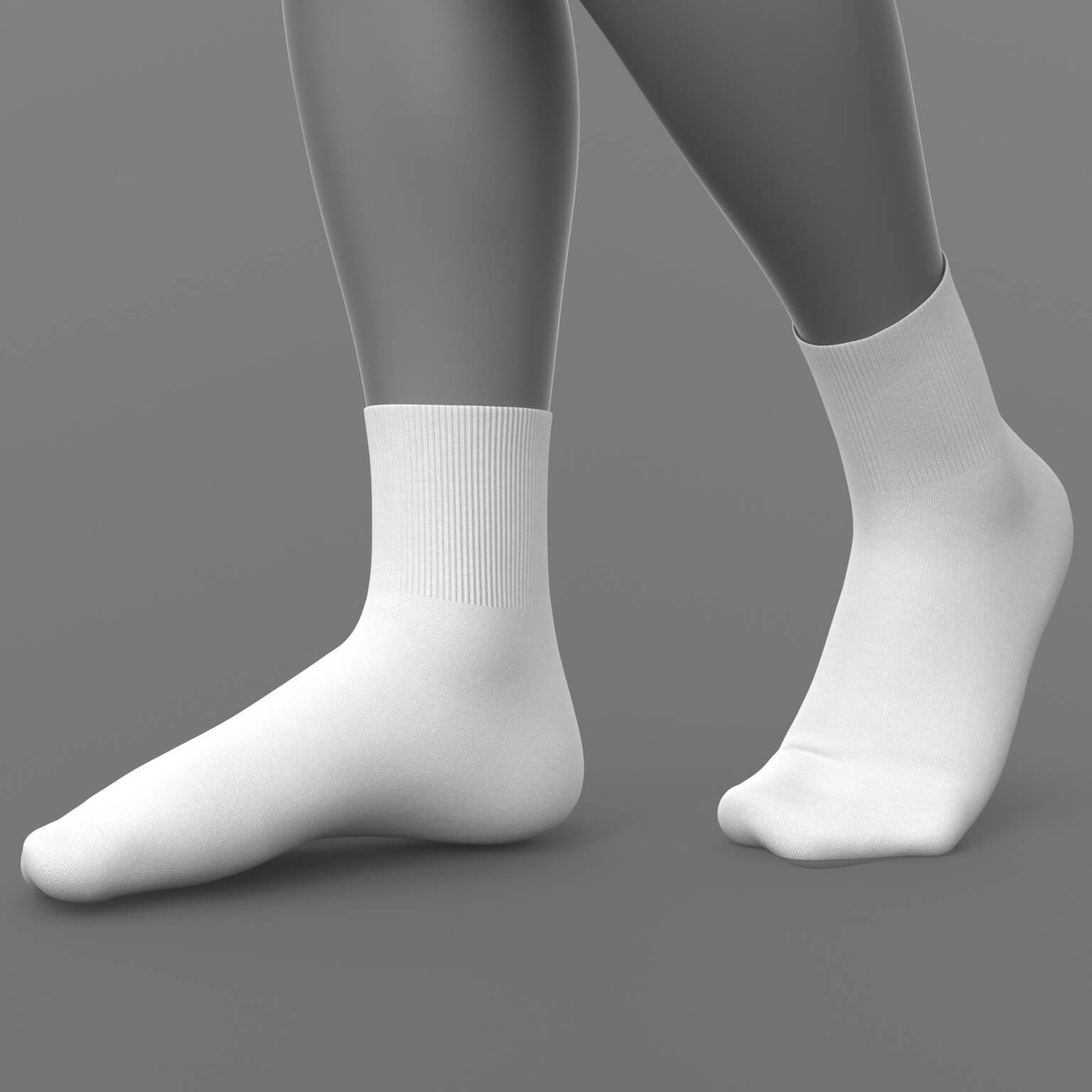 Sneakers and Socks 2v G8 Male Daz Content