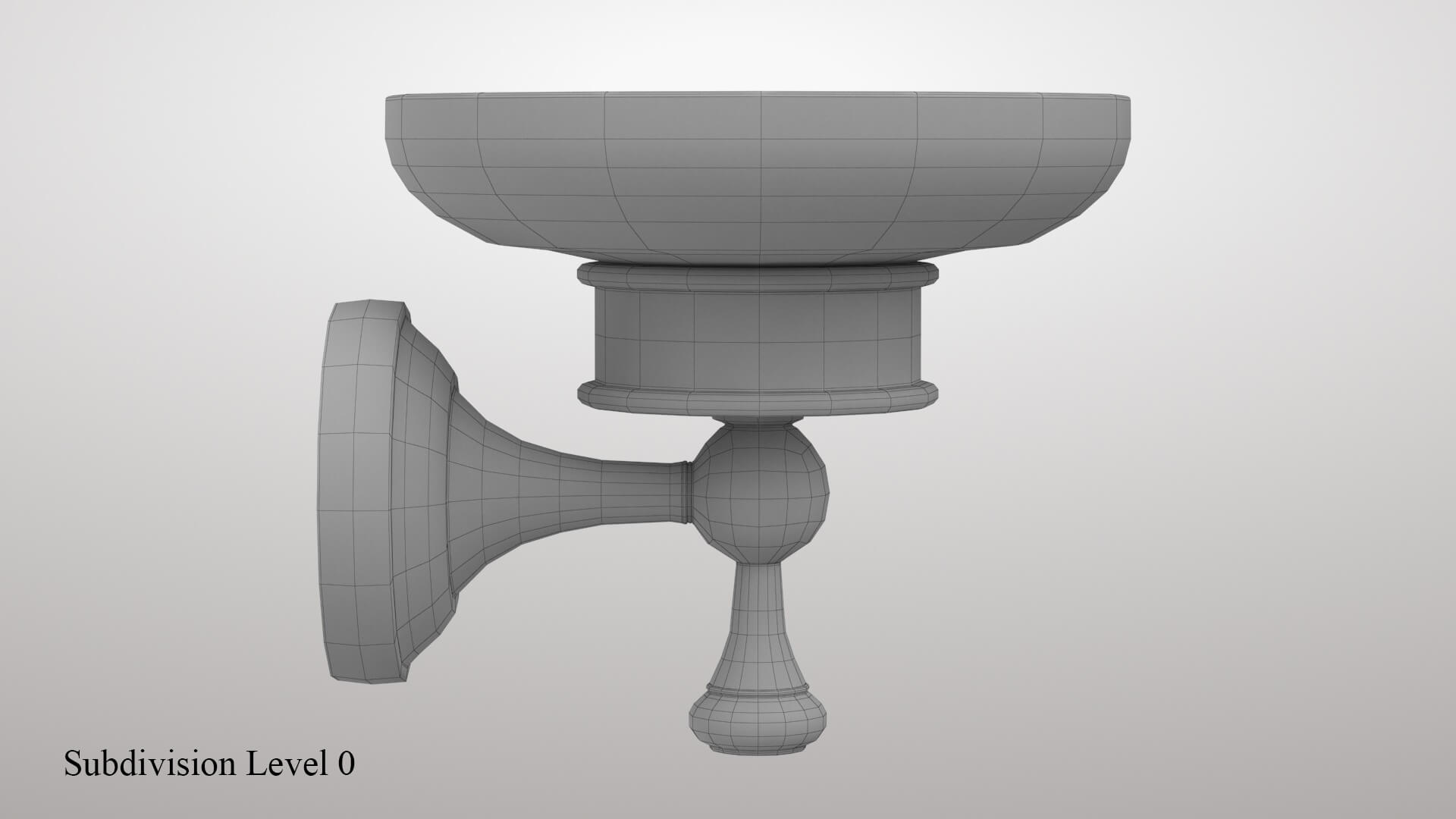 Soap Dish 3D Model