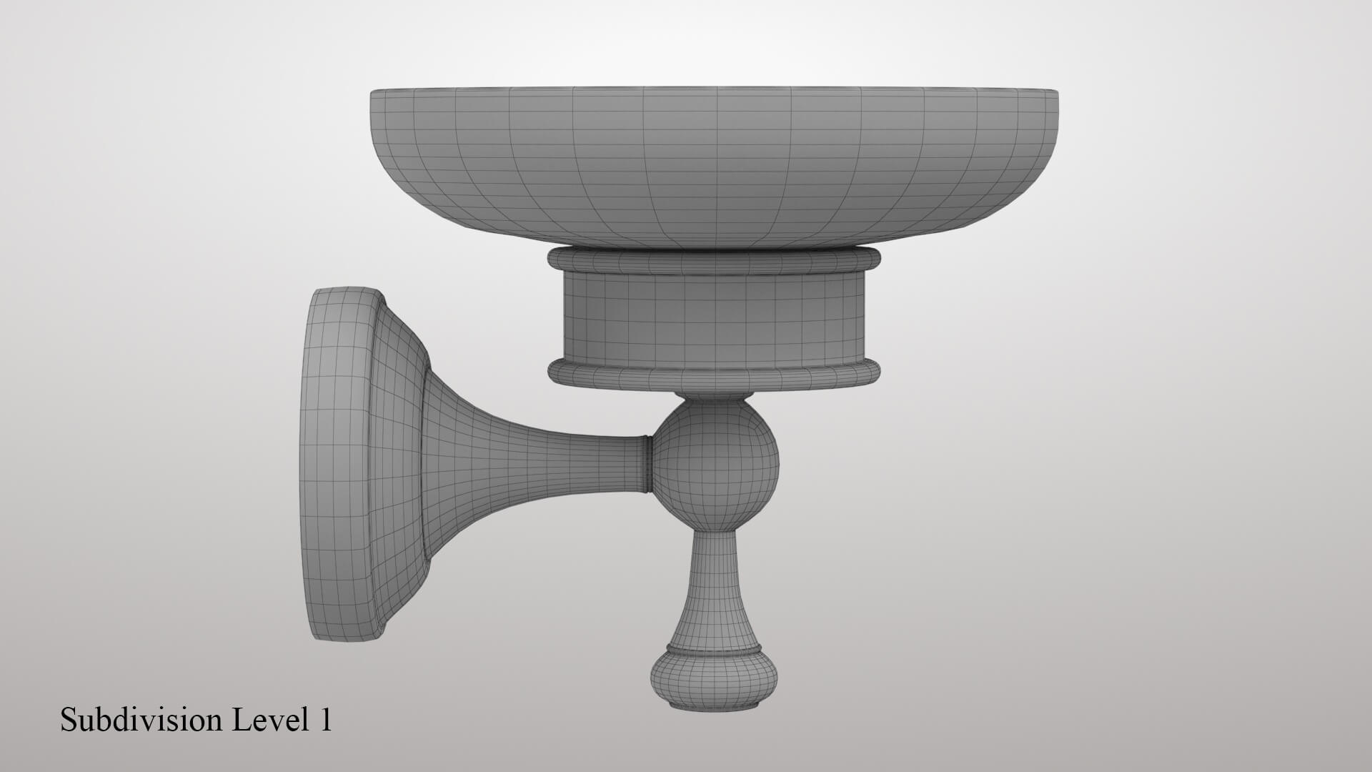 Soap Dish 3D Model