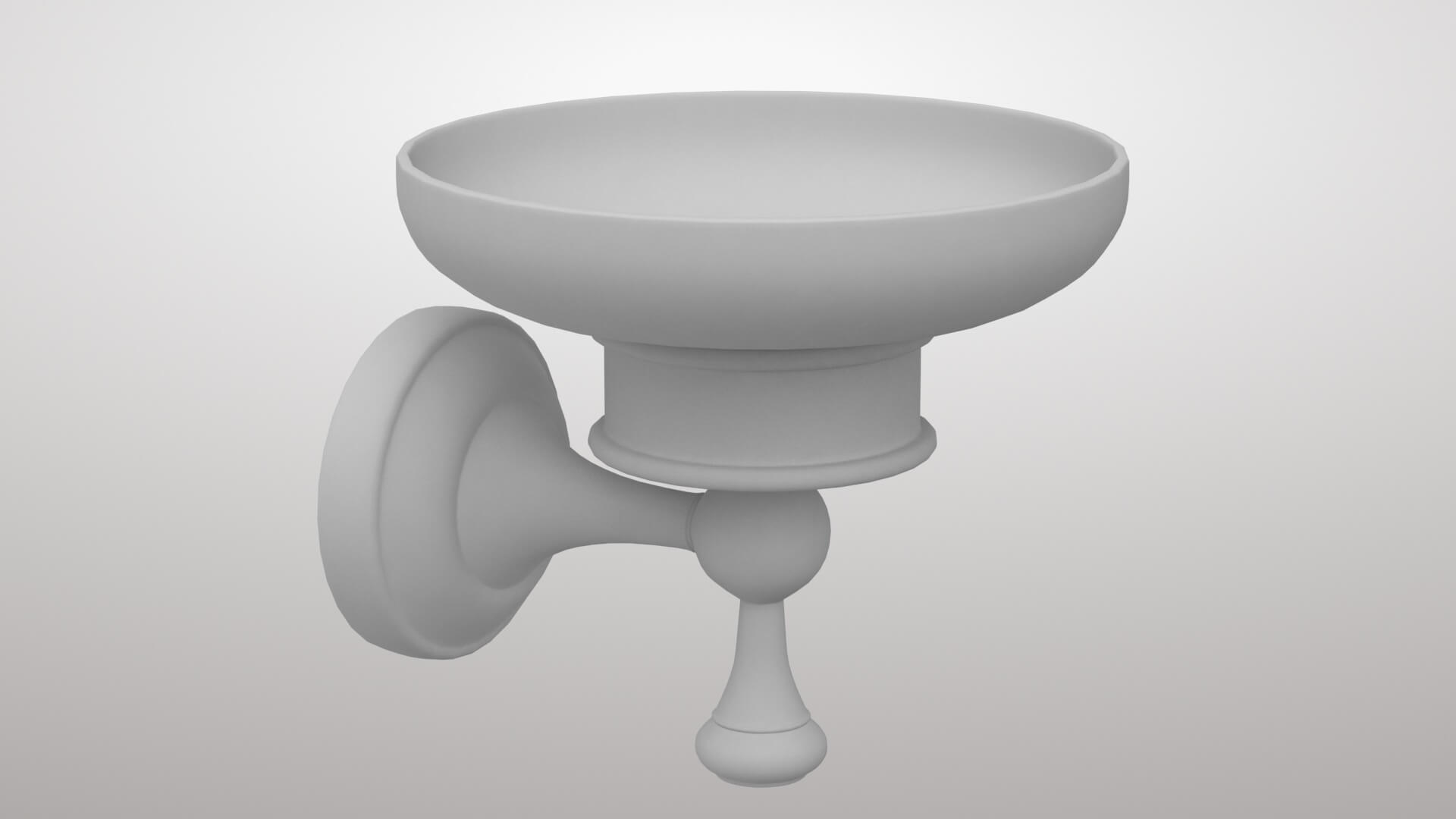 Soap Dish 3D Model