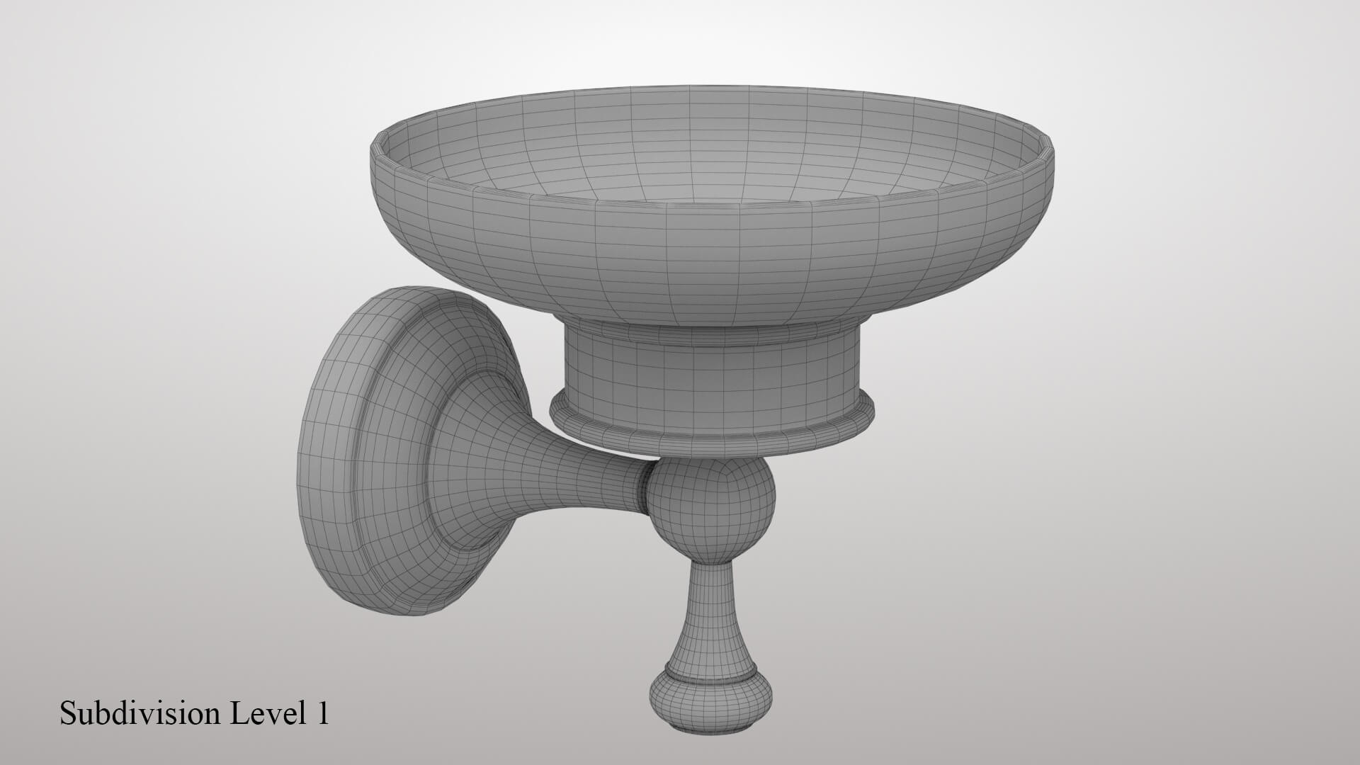 Soap Dish 3D Model