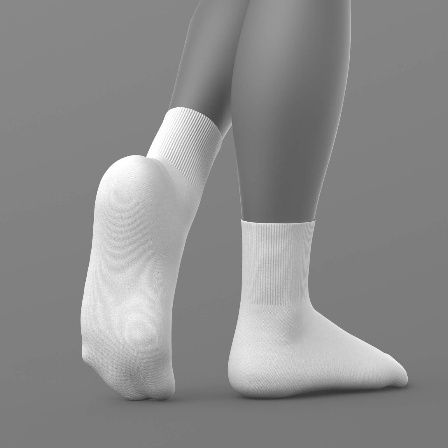 Socks 2v G8 Female and Male Daz Content