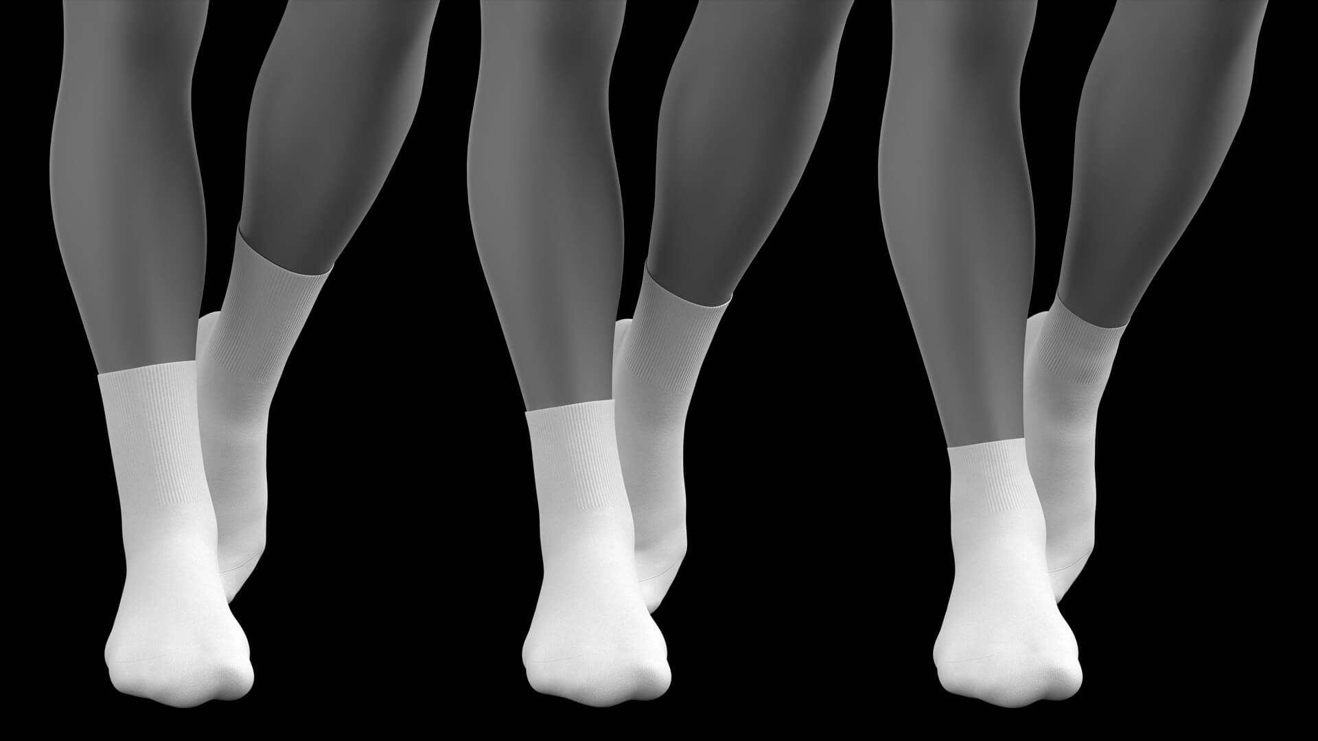 Socks 2v G8 Female and Male Daz Content
