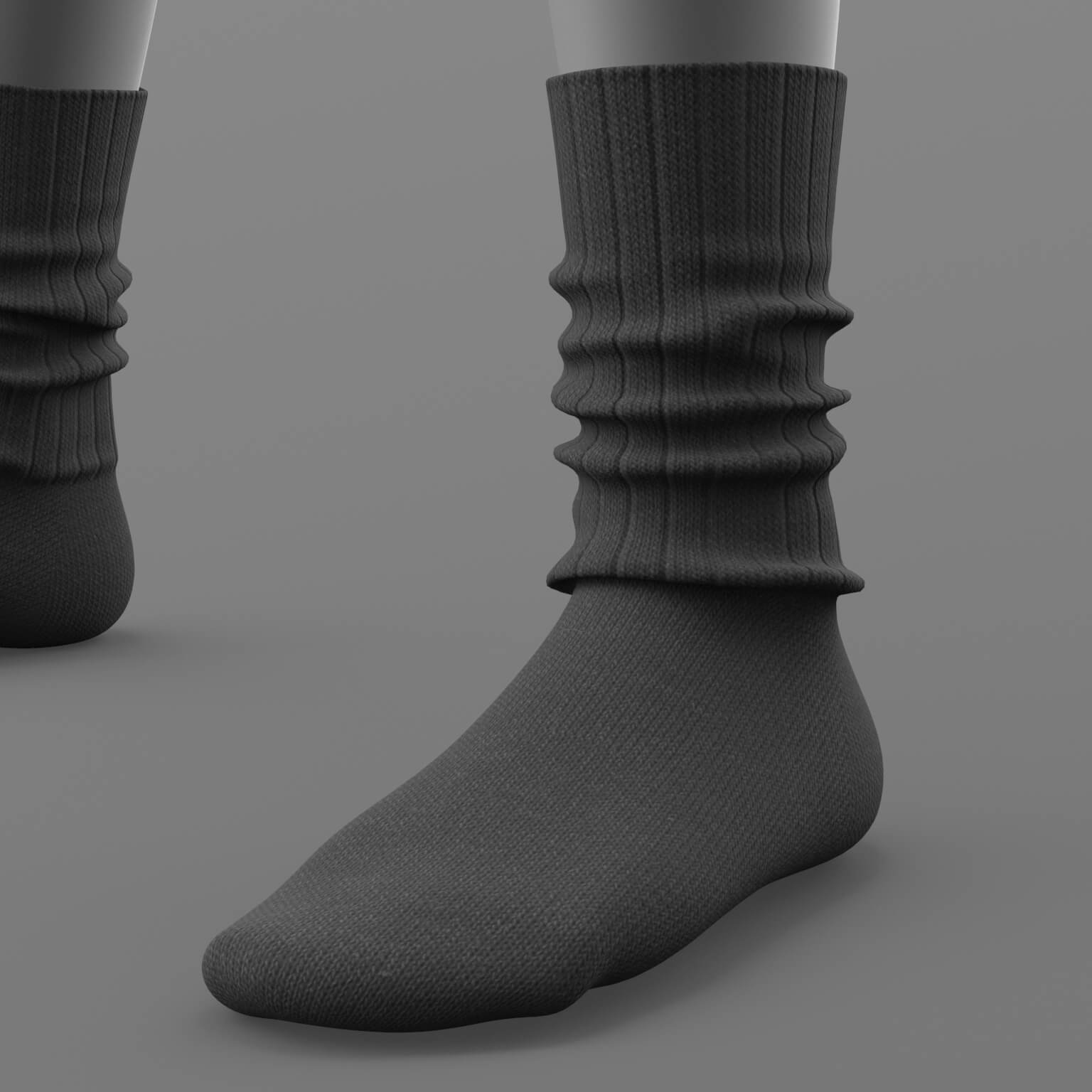 Oversize T-Shirt and Socks G8F Daz Content