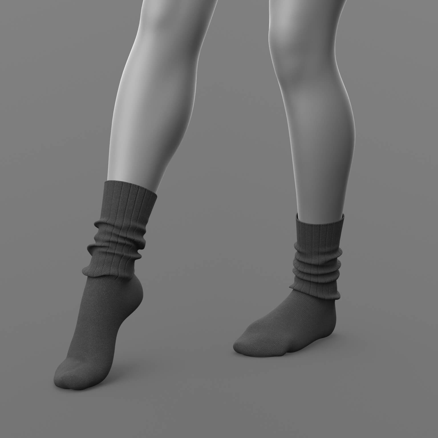 Oversize T-Shirt and Socks G8F Daz Content