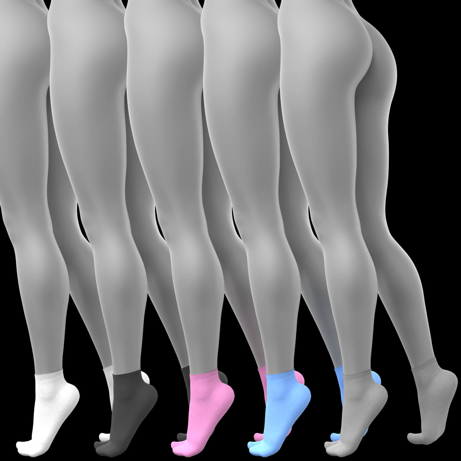 Socks Tabi G8 Female Daz Content
