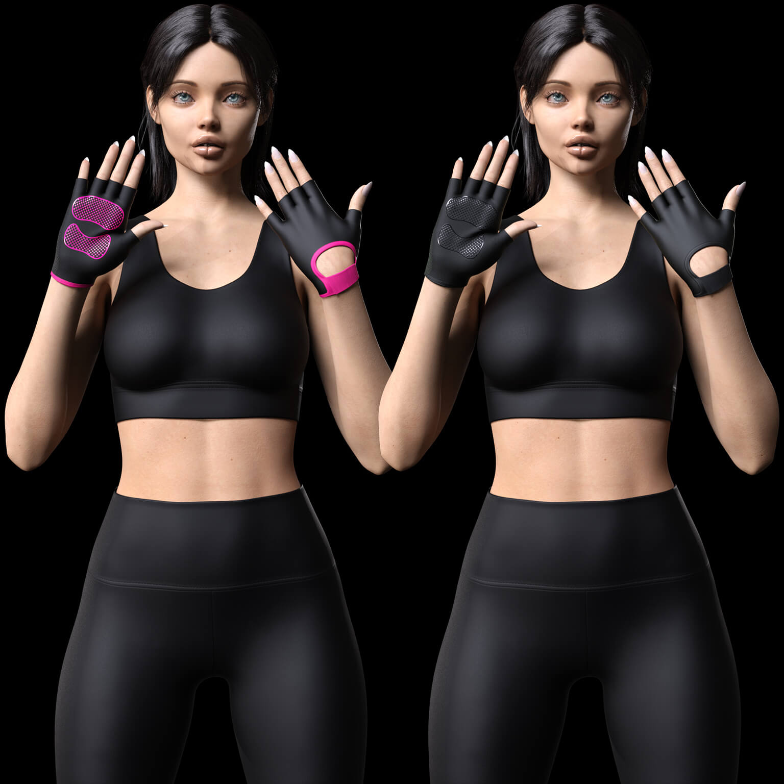 Sports Gloves G8F Daz Content