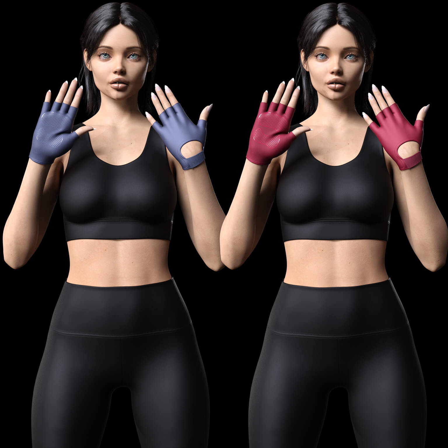 Sports Gloves G9 Daz Content
