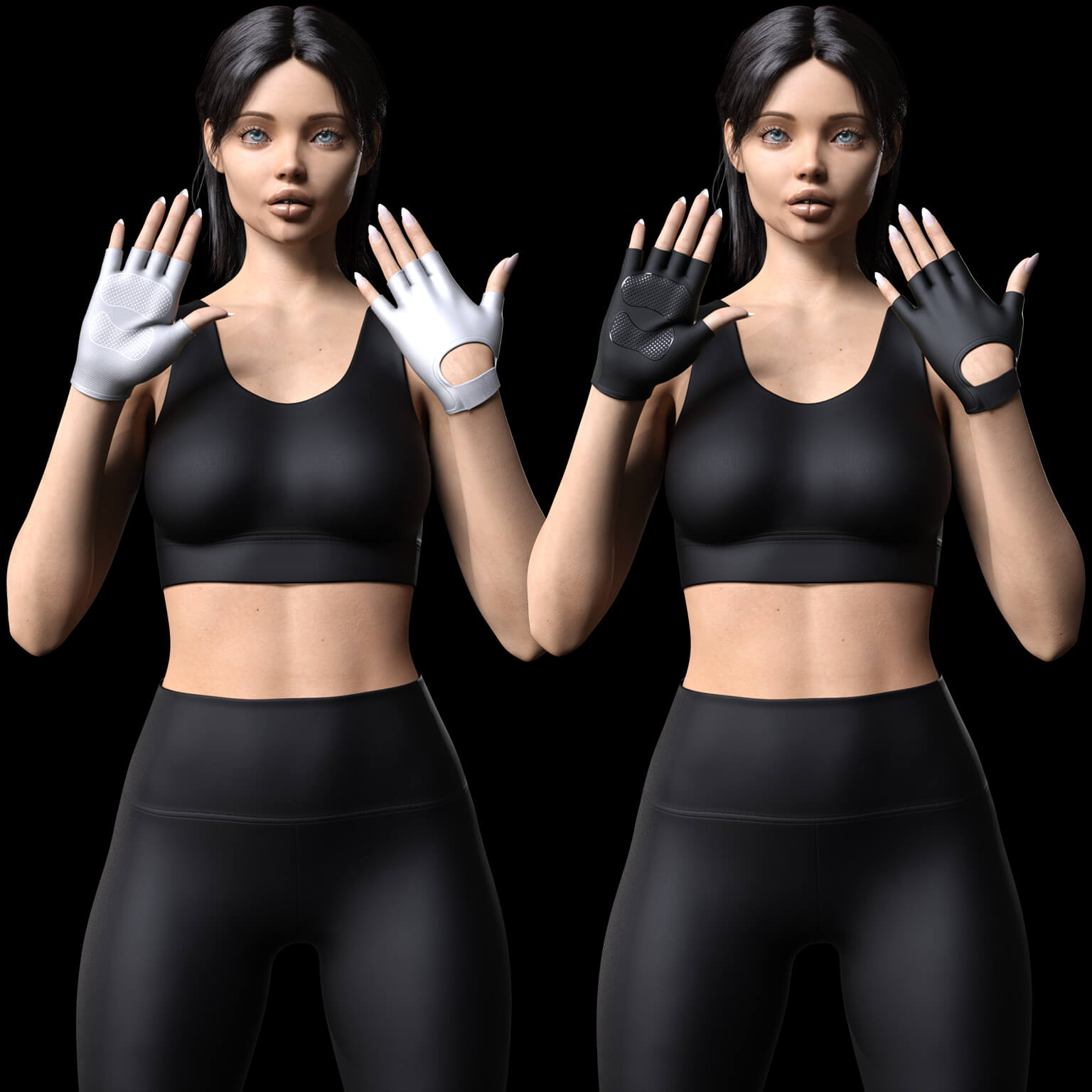 Sports Gloves G9 Daz Content