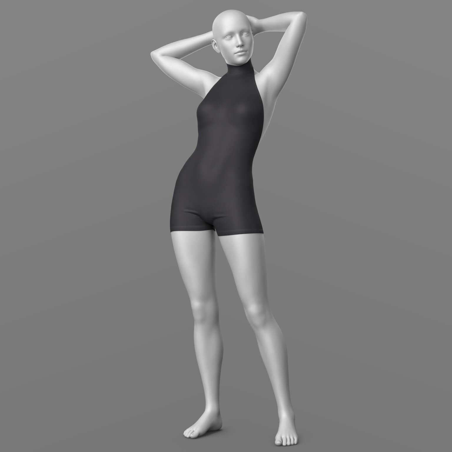 Sports Jumpsuit 02v G8 Female Daz Content
