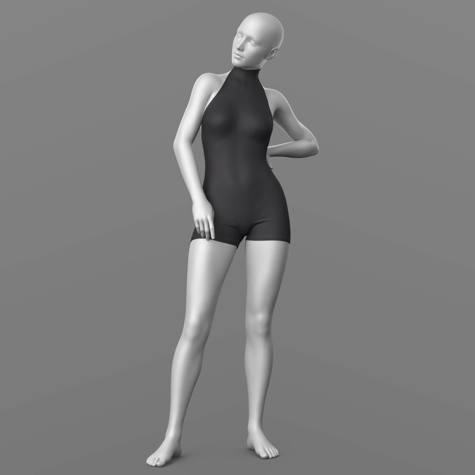 Sports Jumpsuit 02v G8 Female Daz Content