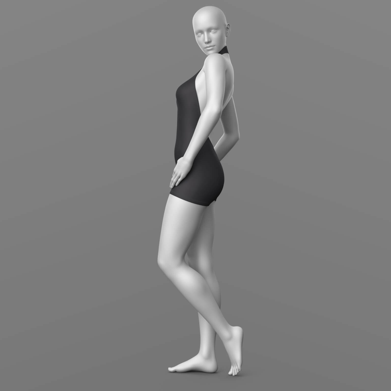 Sports Jumpsuit 02v G8 Female Daz Content