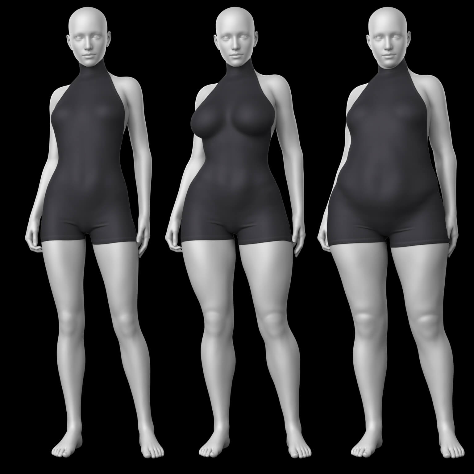 Sports Jumpsuit 02v G8 Female Daz Content