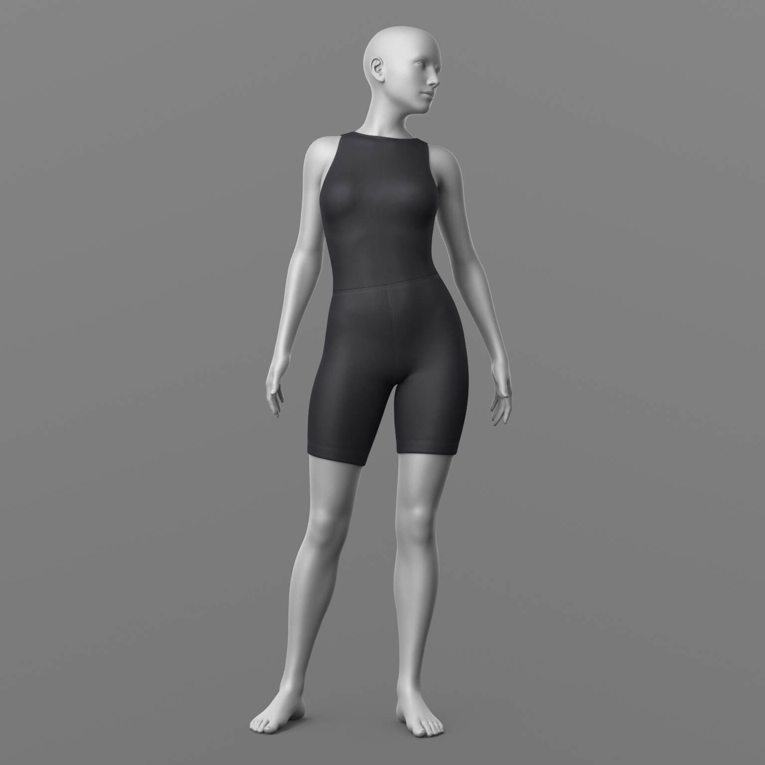 Sports Jumpsuit G8 Female Daz Content