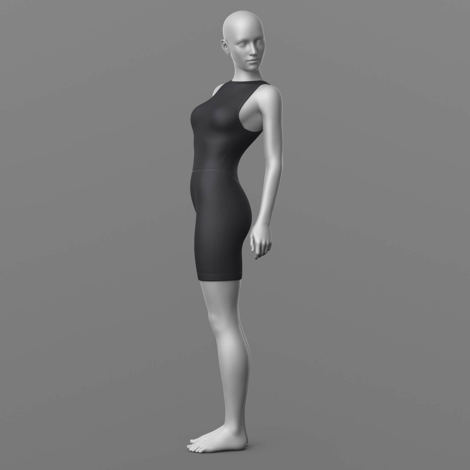 Sports Jumpsuit G8 Female Daz Content