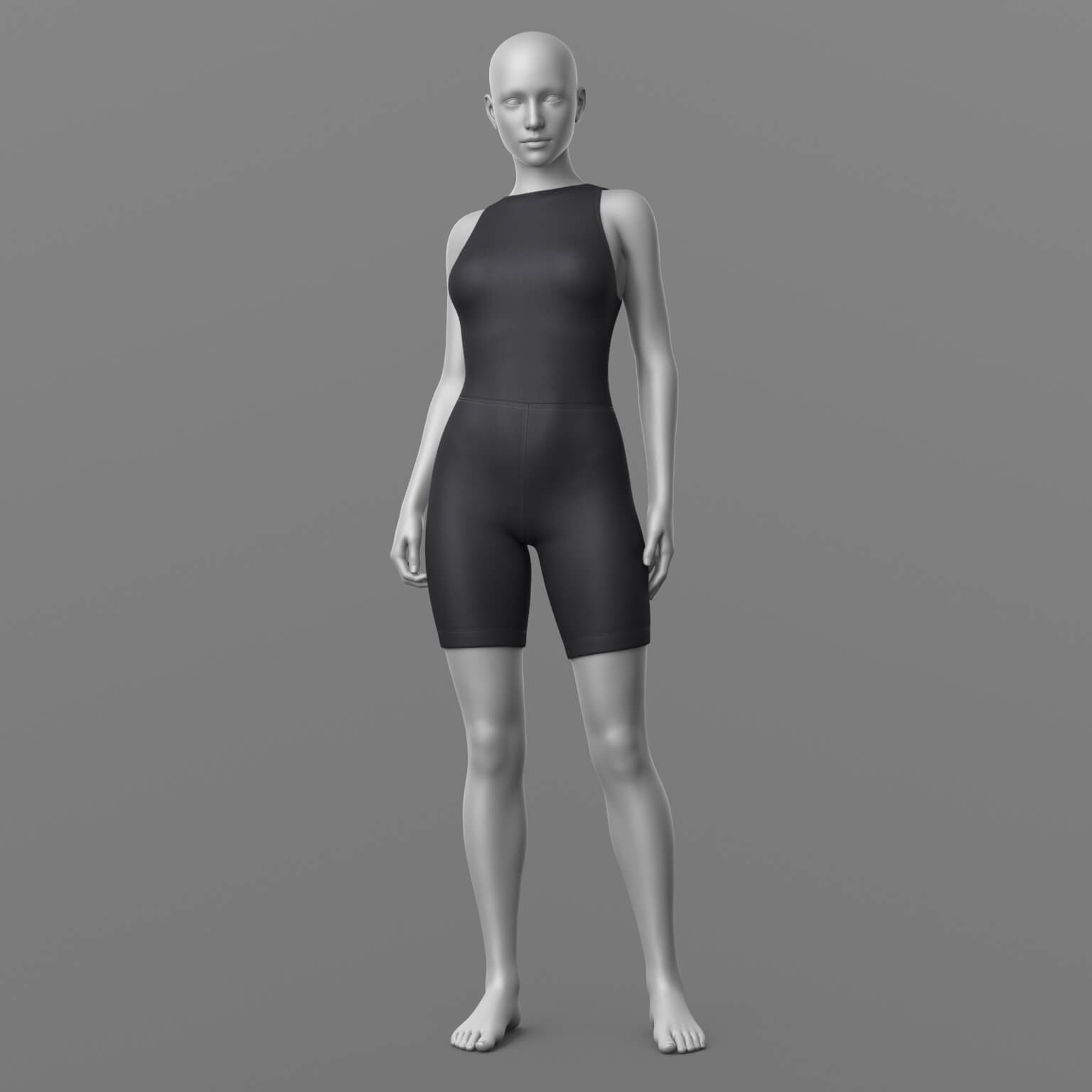 Sports Jumpsuit G8 Female Daz Content