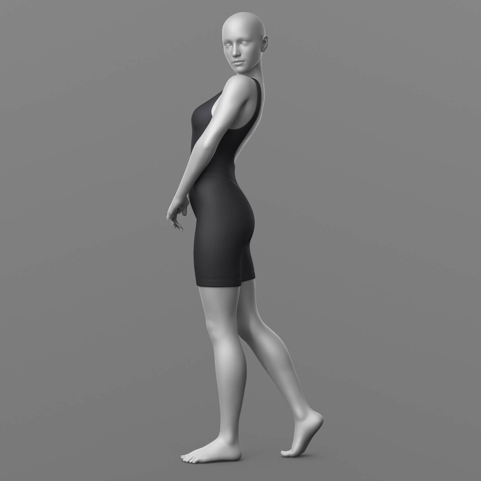 Sports Jumpsuit G8 Female Daz Content