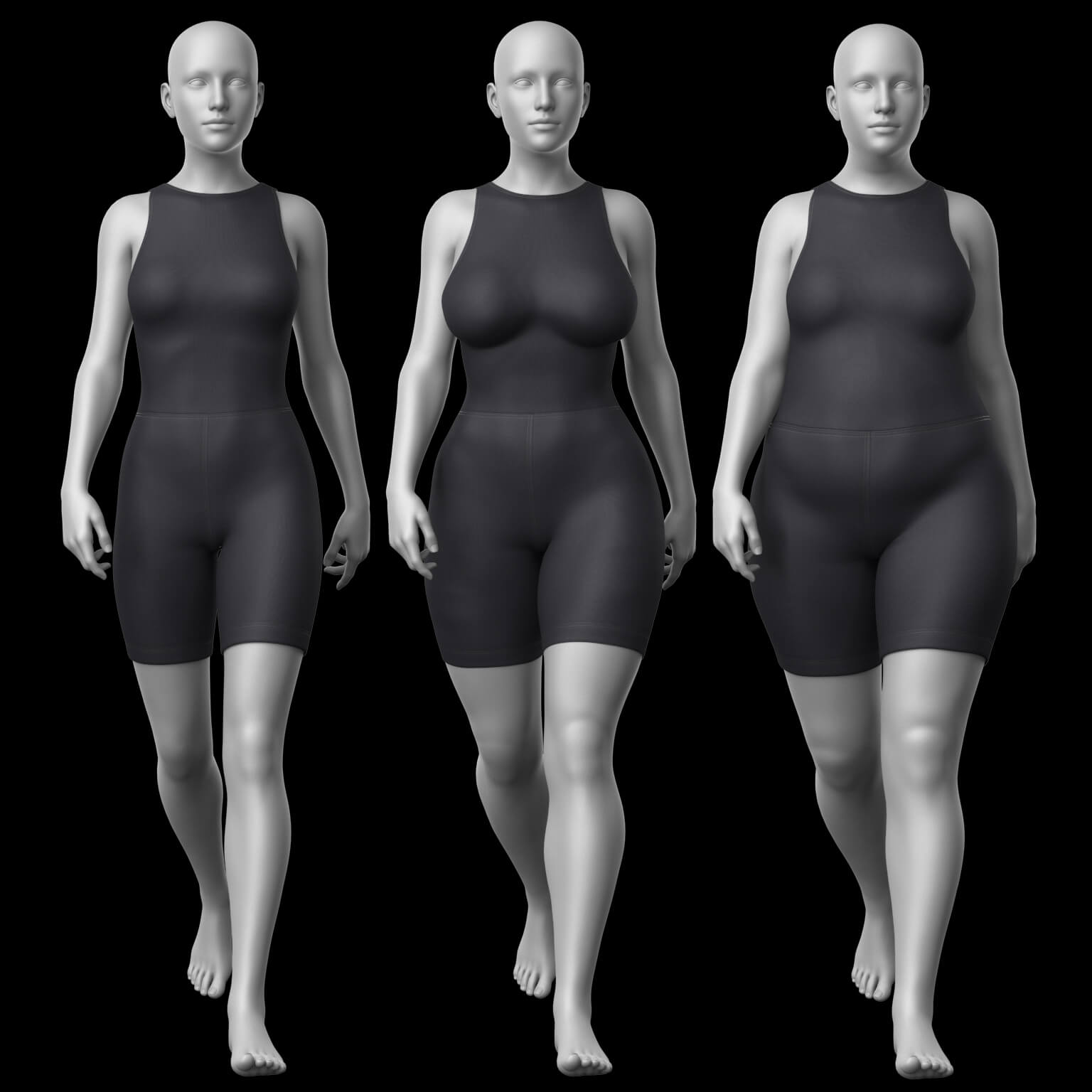 Sports Jumpsuit G8 Female Daz Content