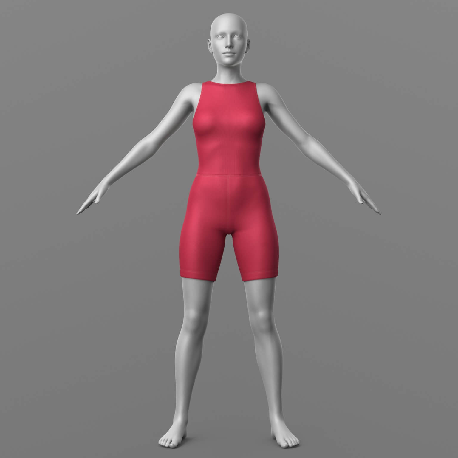Sports Jumpsuit G8 Female Daz Content