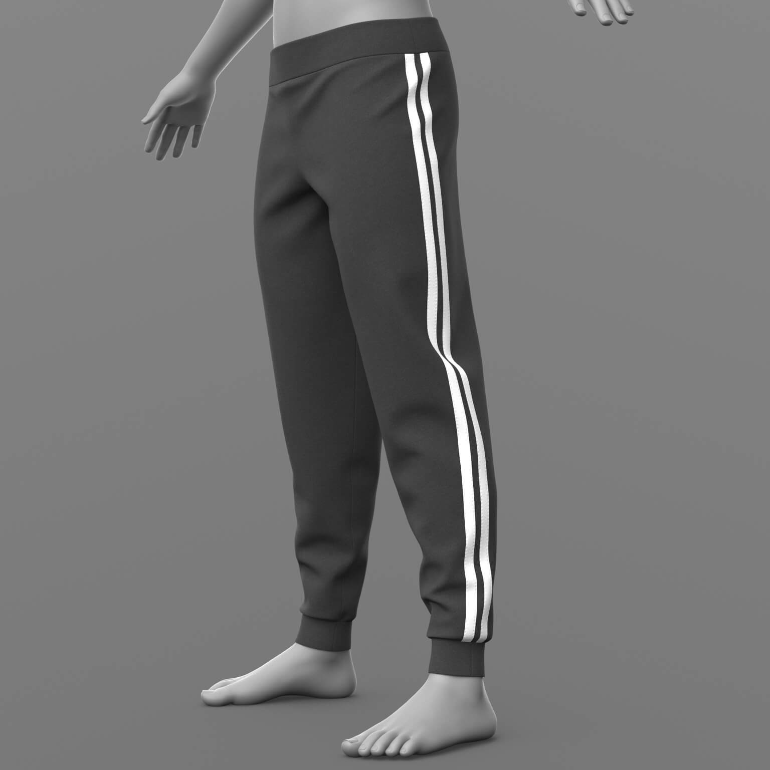 Sports Pants and Shirt 01v G8 Male Daz Content